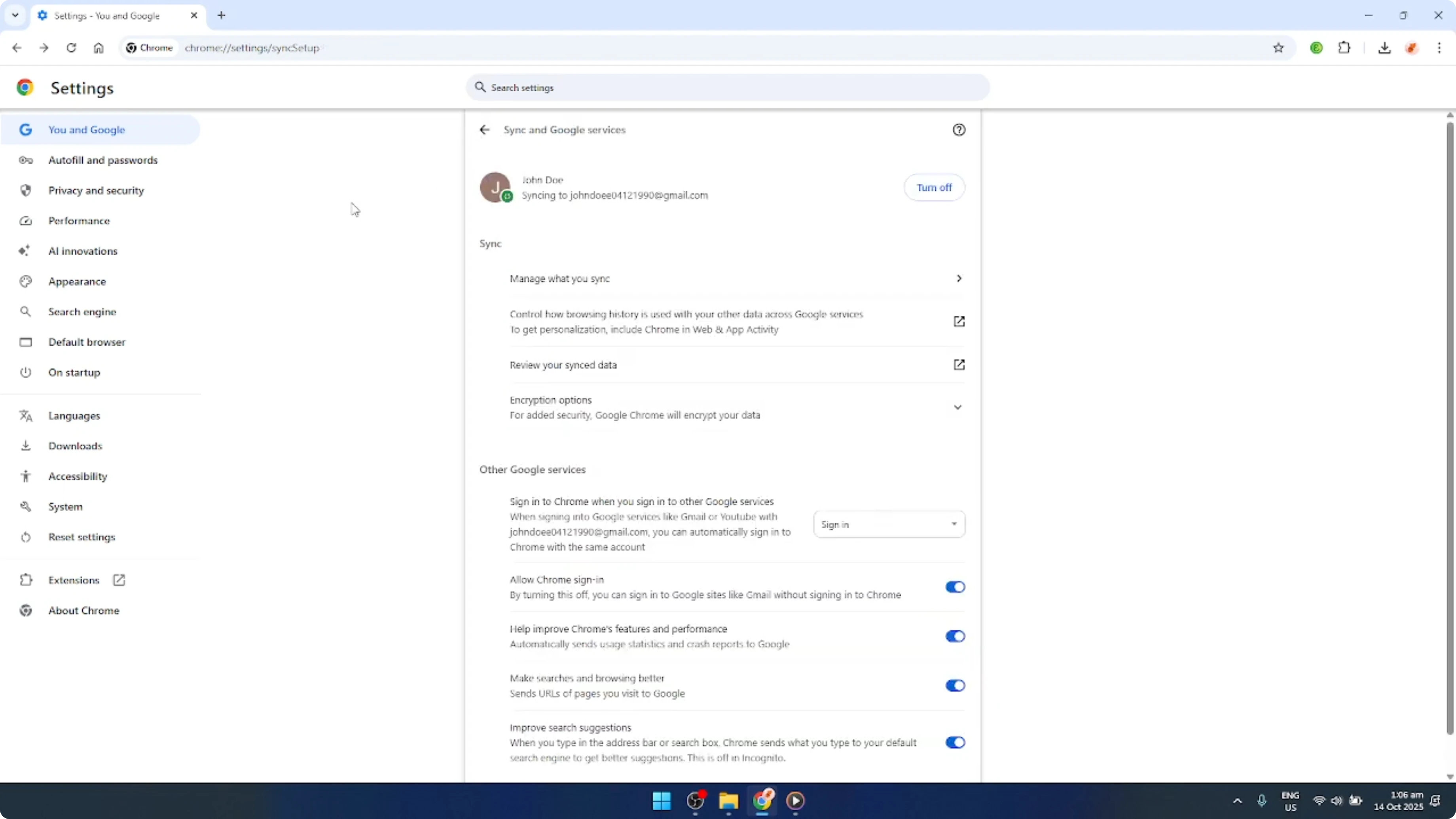 Screenshot from How To Sync Google Chrome Extensions Chromium [2026 Guide] at 134s