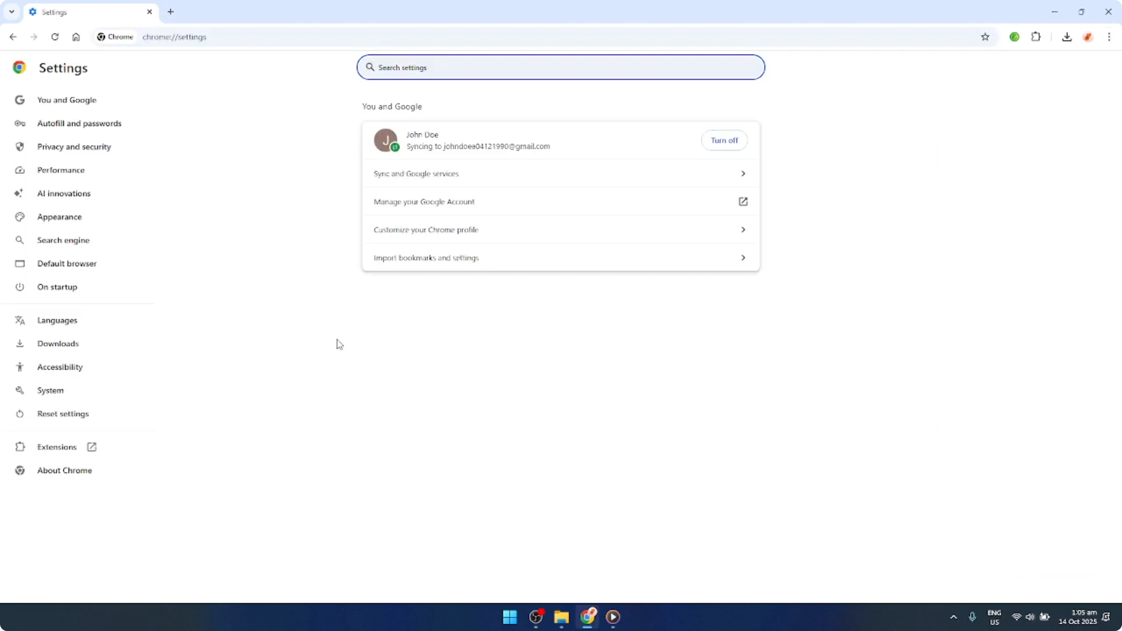 Screenshot from How To Sync Google Chrome Extensions Chromium [2026 Guide] at 25s