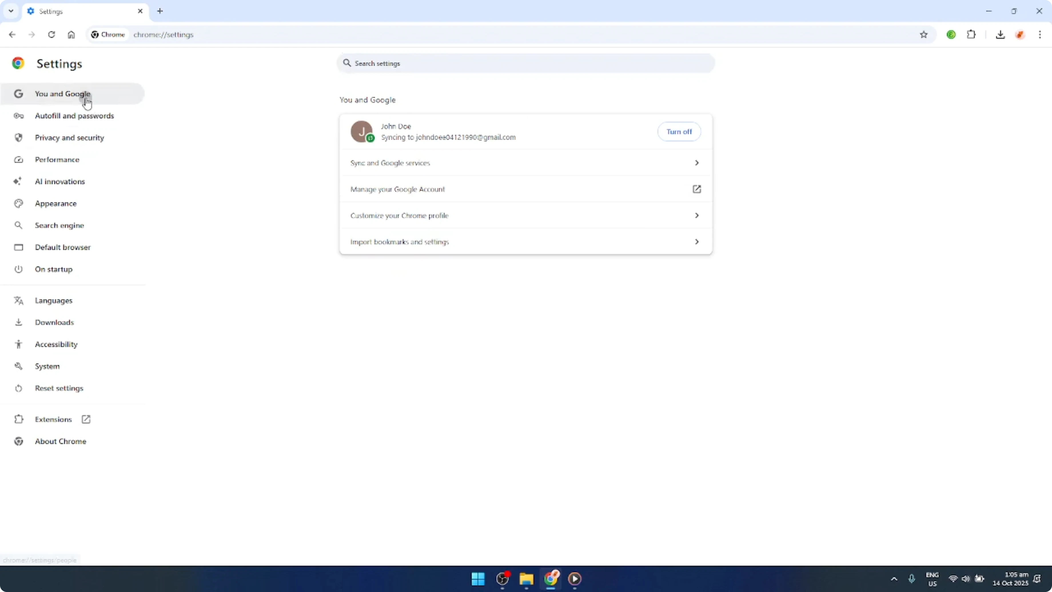 Screenshot from How To Sync Google Chrome Extensions Chromium [2026 Guide] at 30s