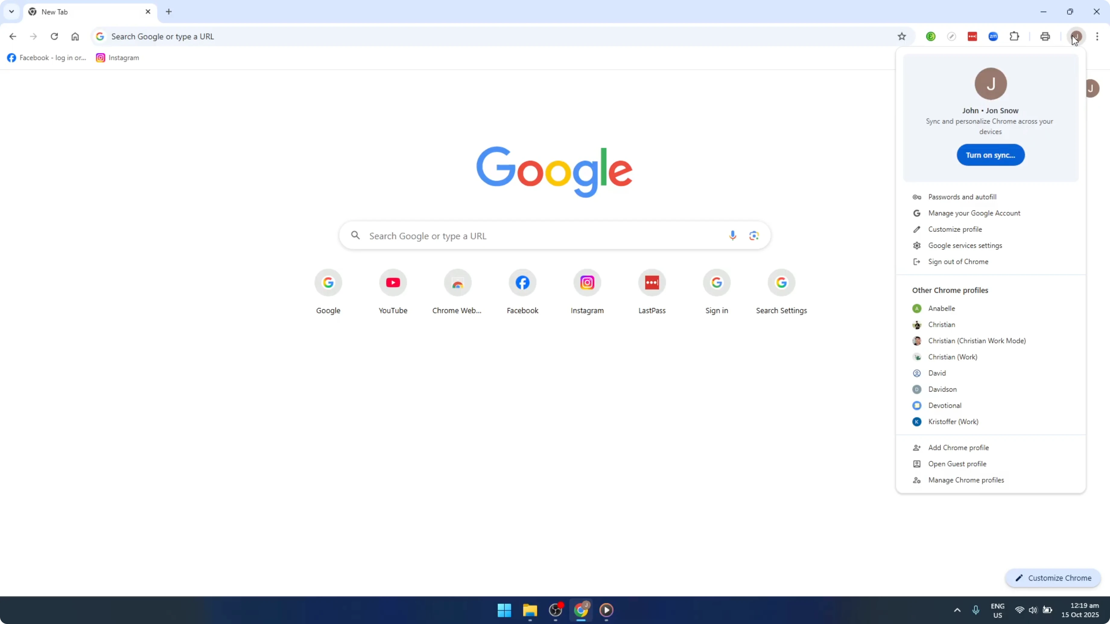 Screenshot from How To Sync Google Chrome Profile With Google Account [2026 Guide] at 48s