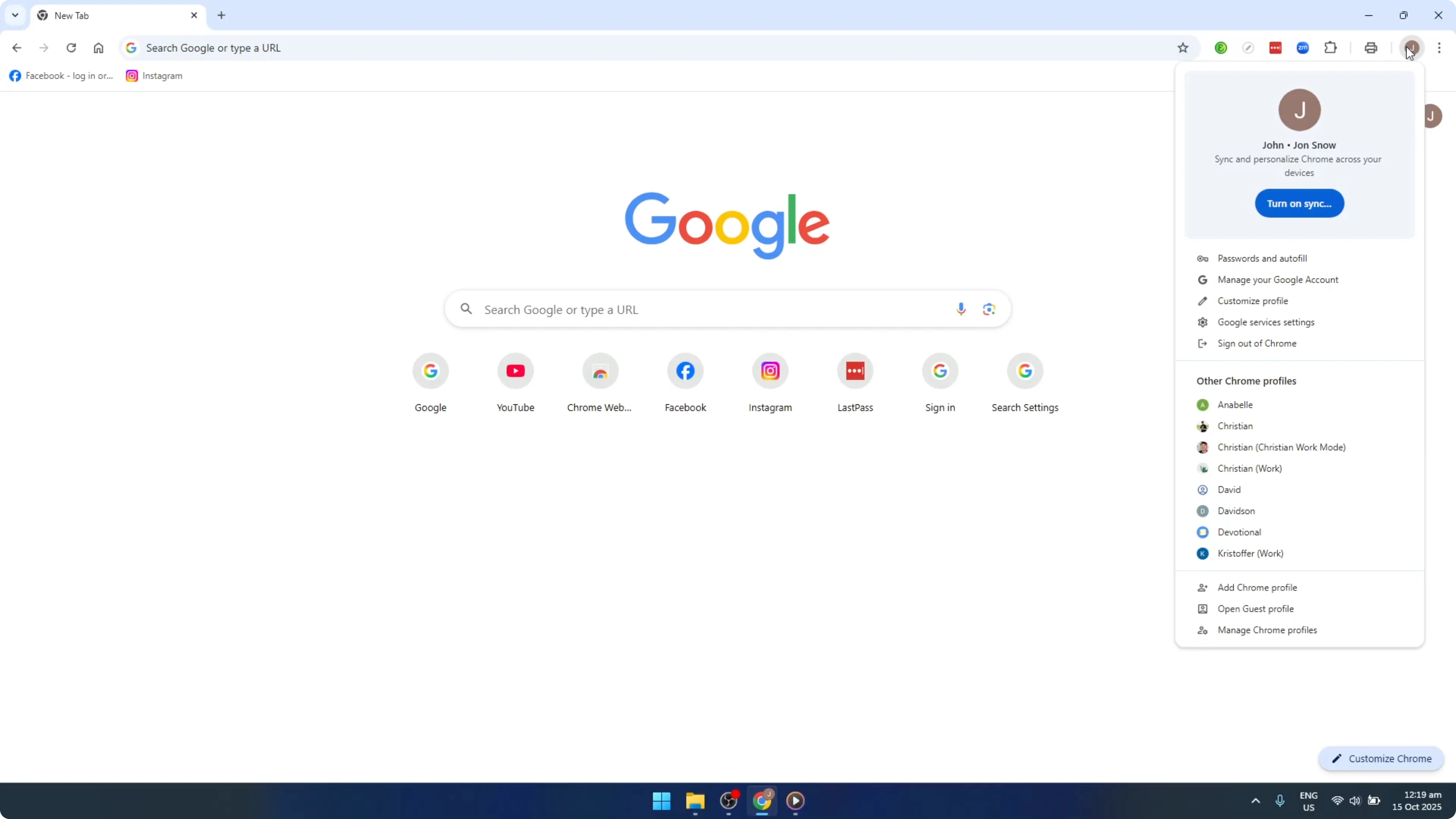 Screenshot from How To Sync Google Chrome Profile With Google Account [2026 Guide] at 52s