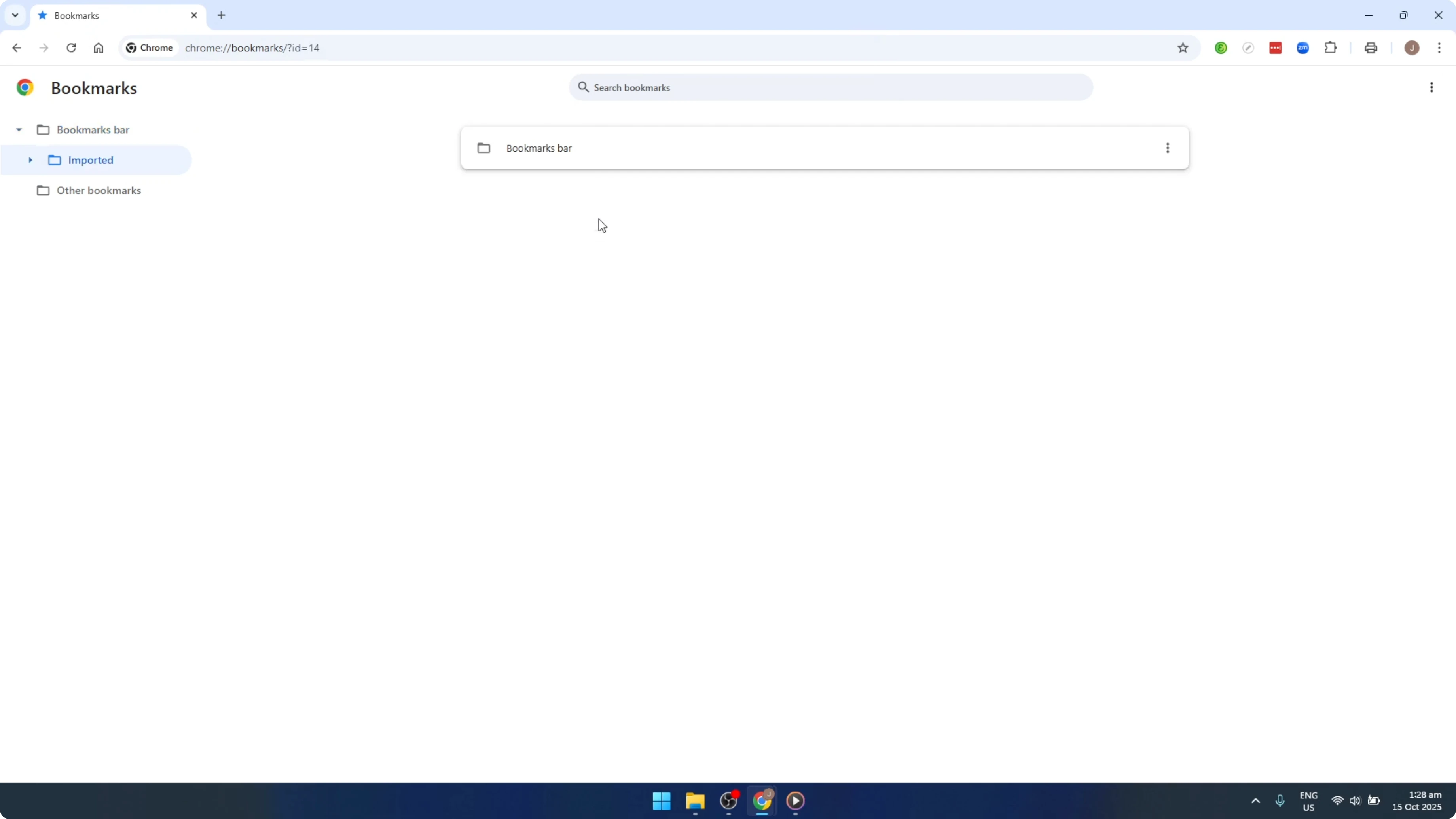 Screenshot from How To Get Or Transfer Bookmarks From One Google Chrome Account To Another [2026 Guide] at 133s