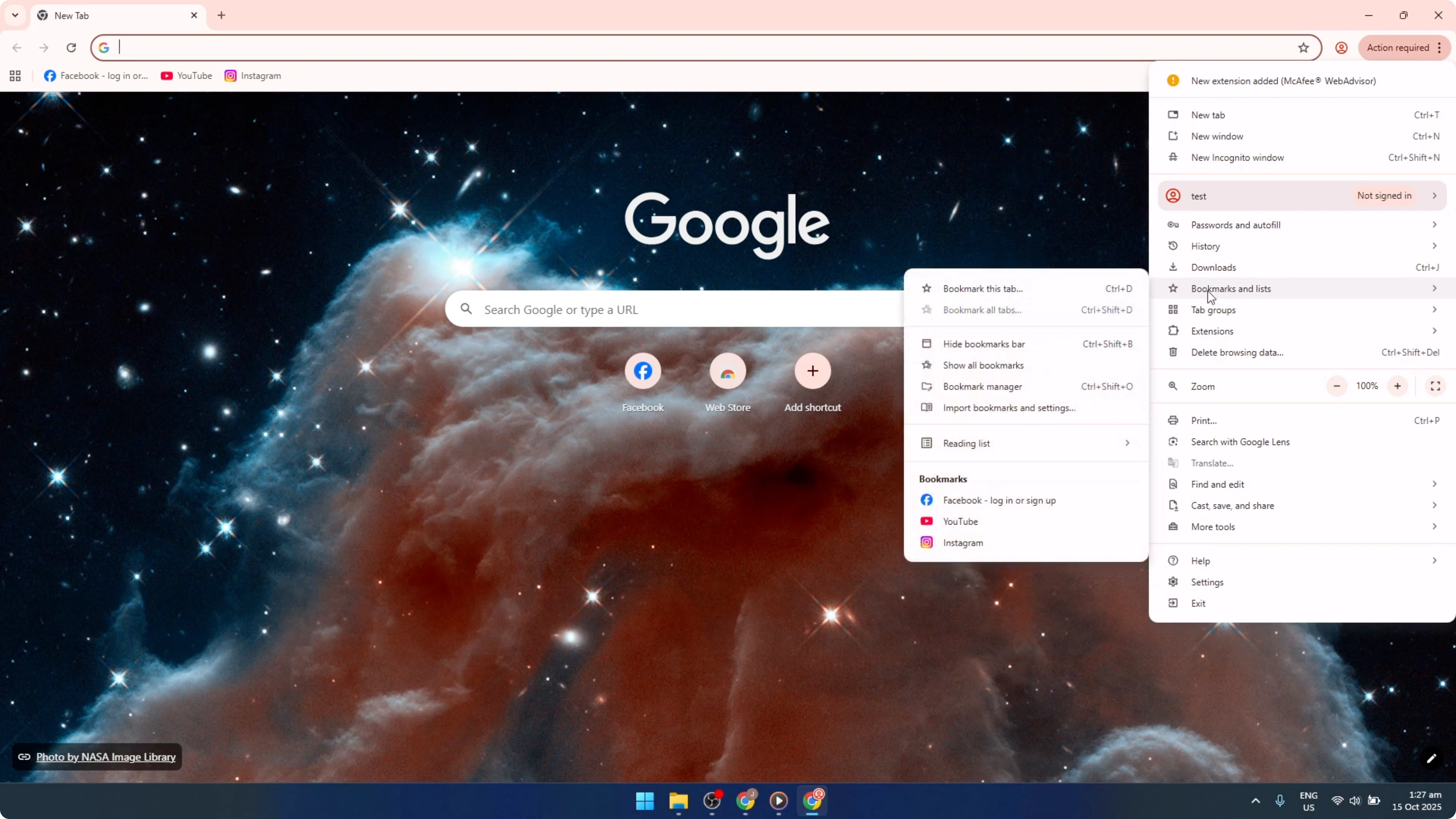 Screenshot from How To Get Or Transfer Bookmarks From One Google Chrome Account To Another [2026 Guide] at 40s