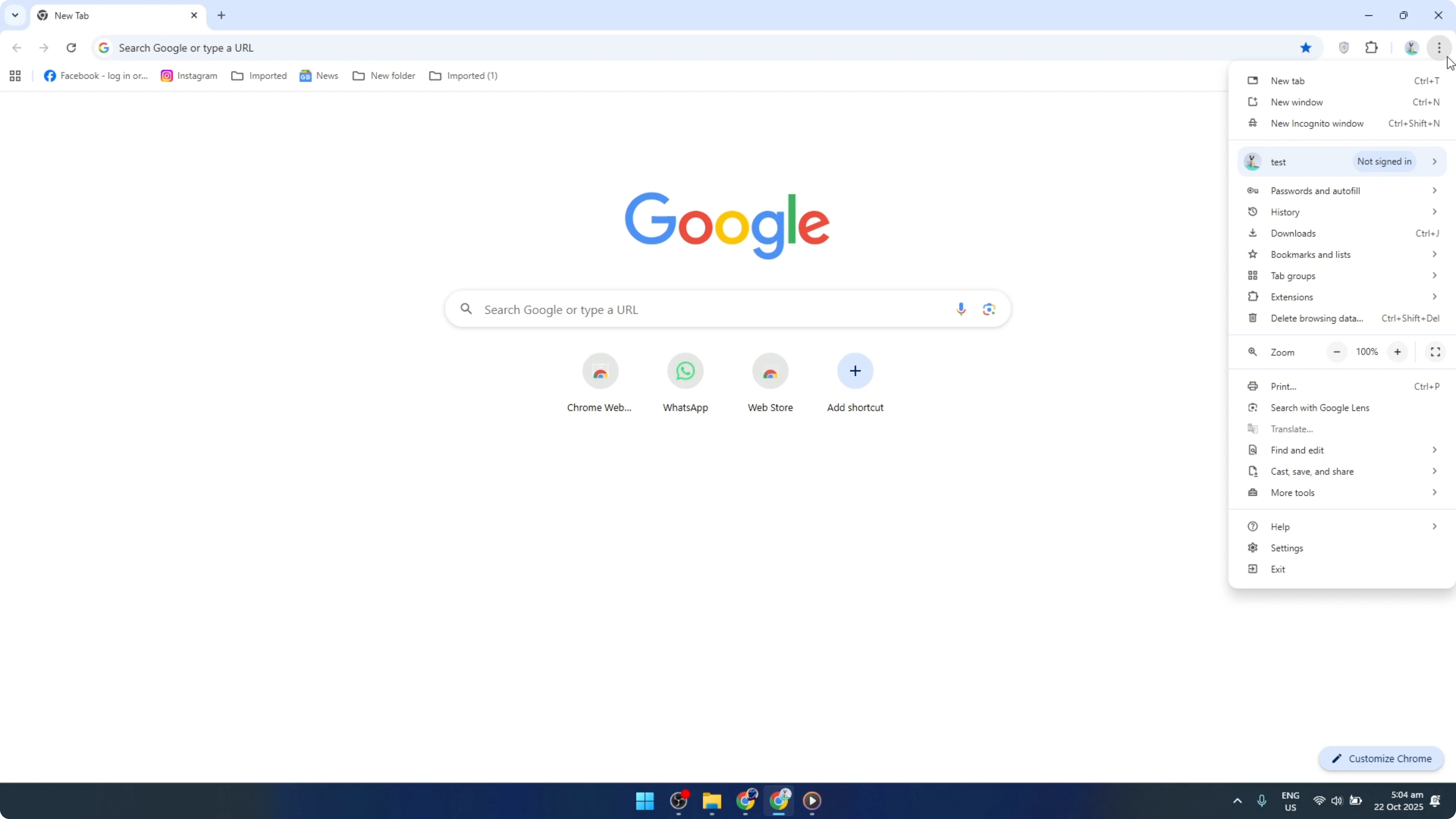 Screenshot from How To Troubleshoot Google Chrome Error Code 404 That's An Error On Windows [2026 Guide] at 45s