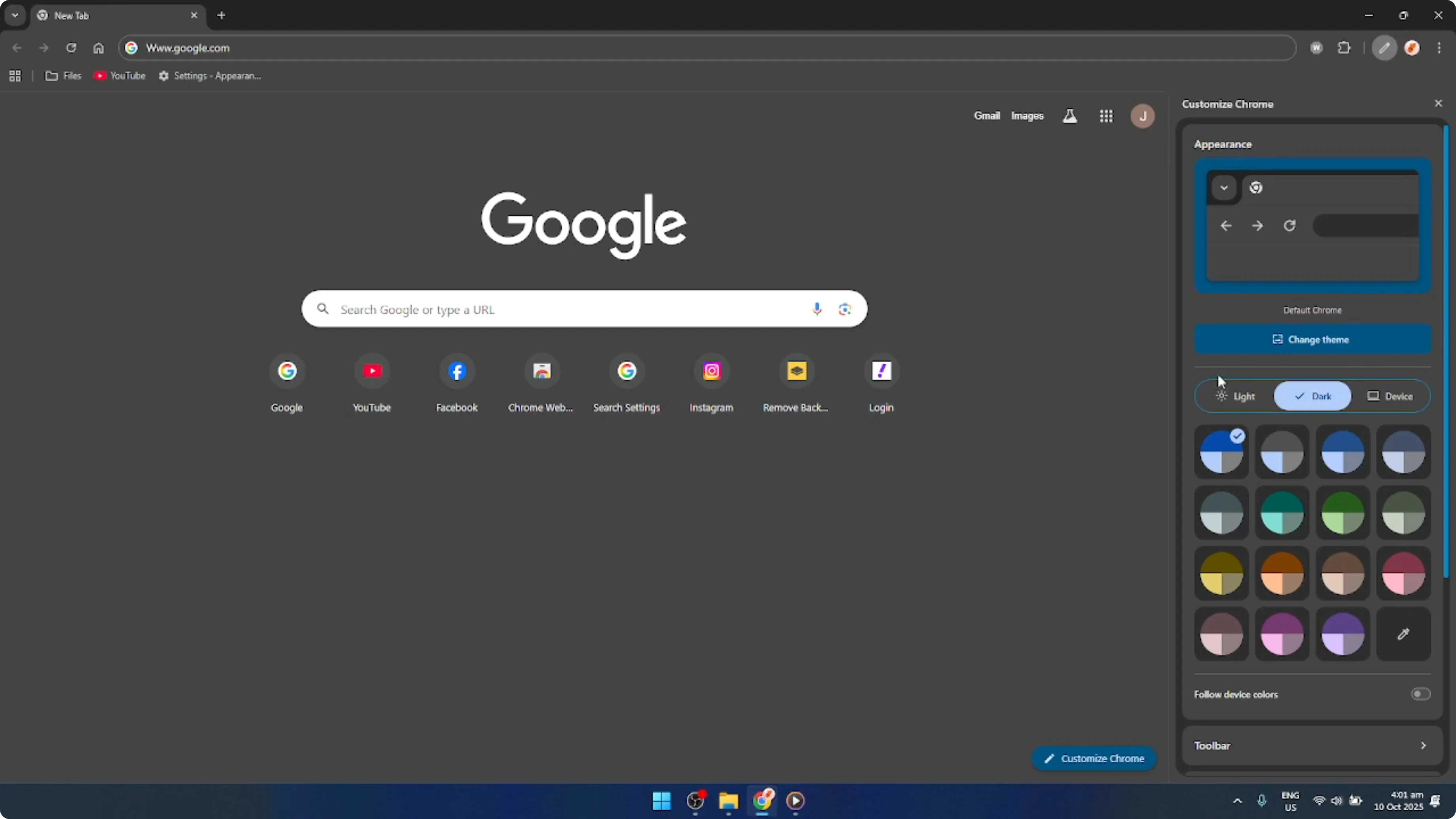 Screenshot from How To Turn Off Dark Mode Google Chrome [2026 Guide] at 63s