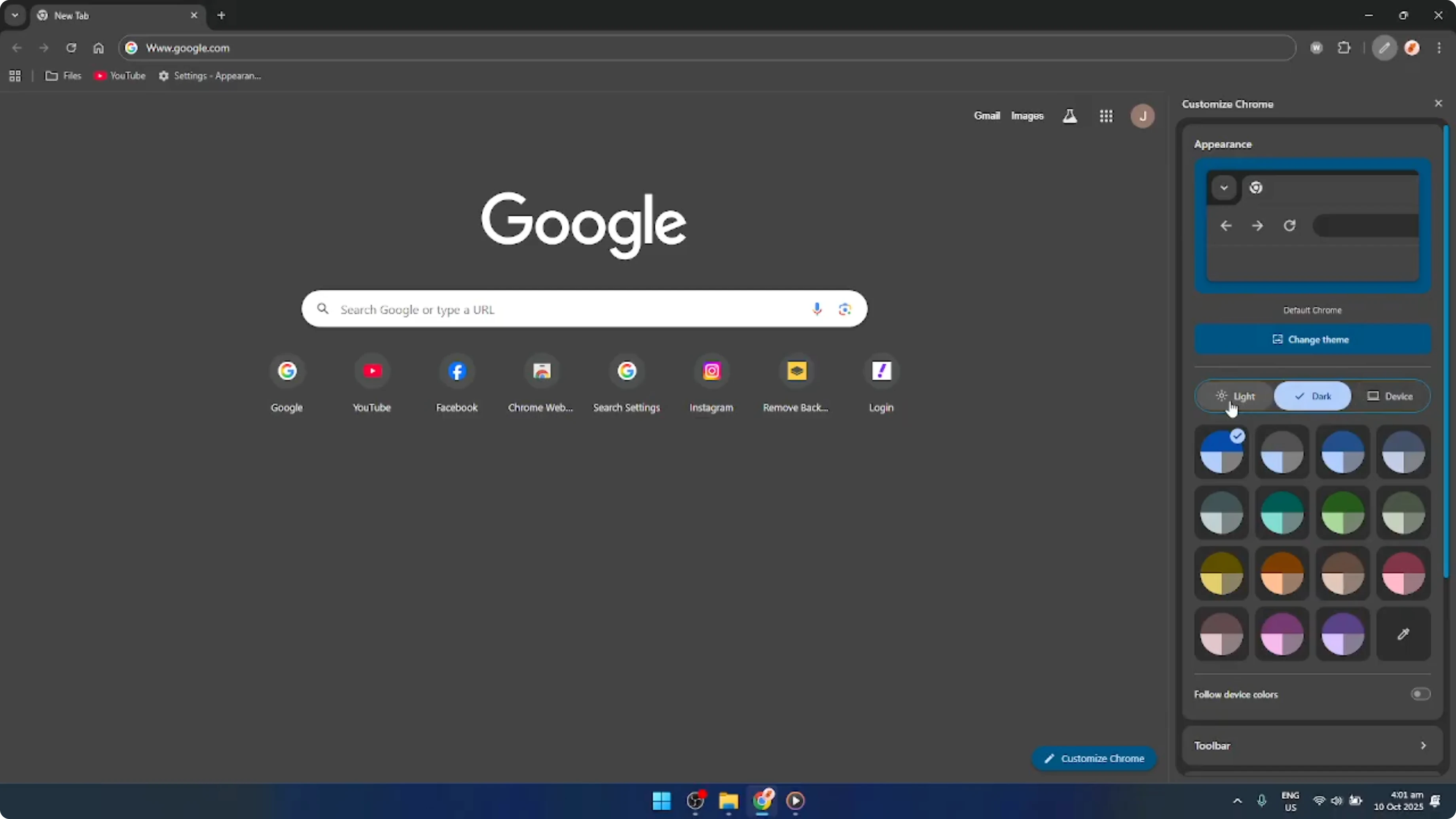 Screenshot from How To Turn Off Dark Mode Google Chrome [2026 Guide] at 71s