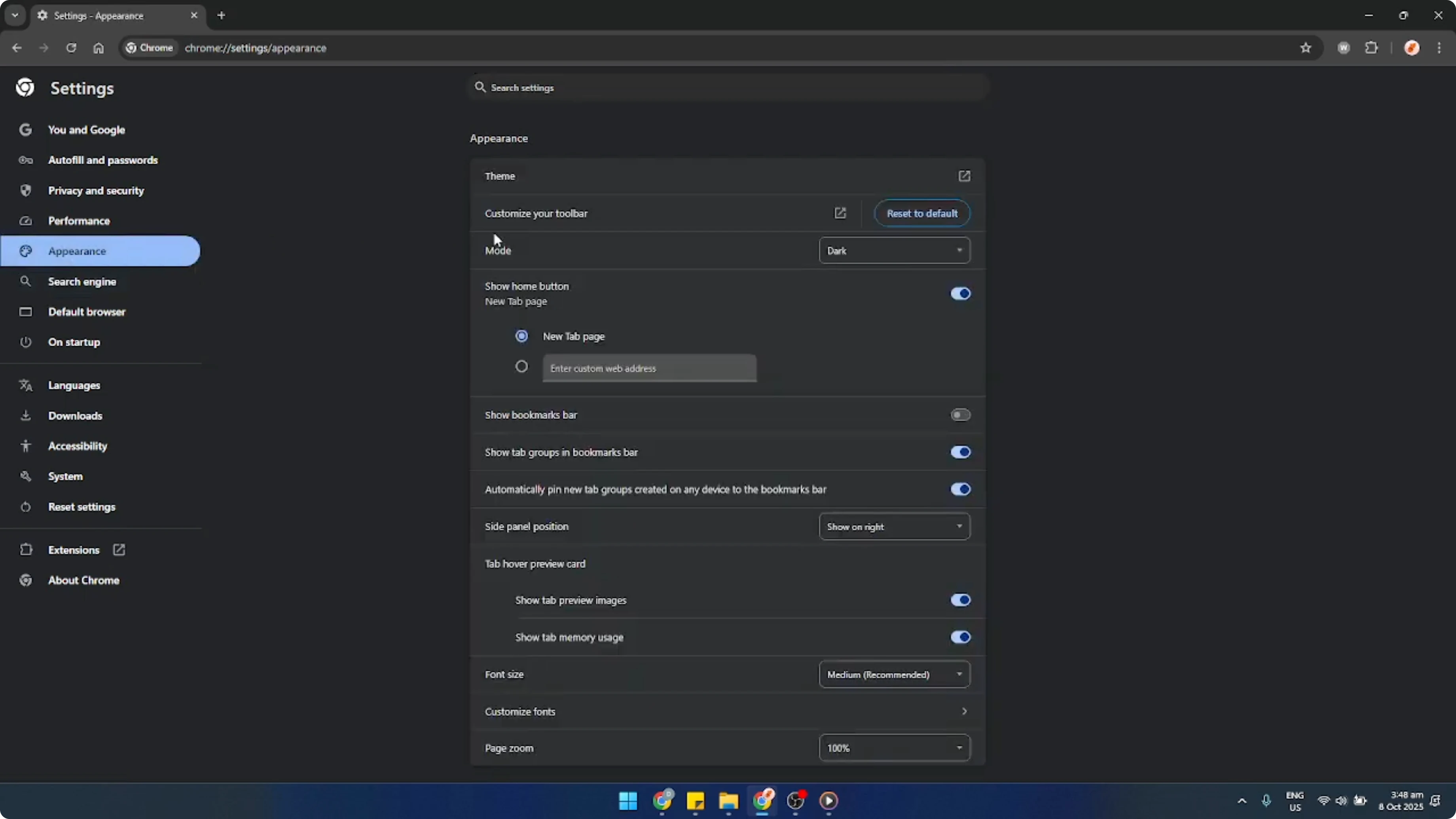 Screenshot from How To Turn Off Dark Mode Google Chrome [2026 Guide] at 76s