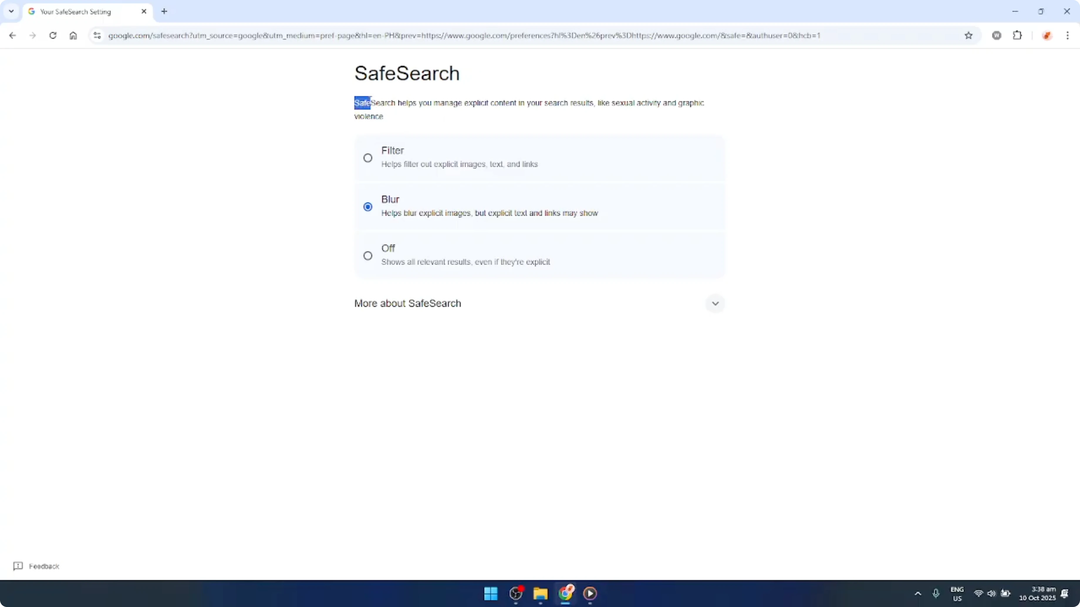 Screenshot from How To Turn On Search Filter In Google Chrome Browser [2026 Guide] at 73s