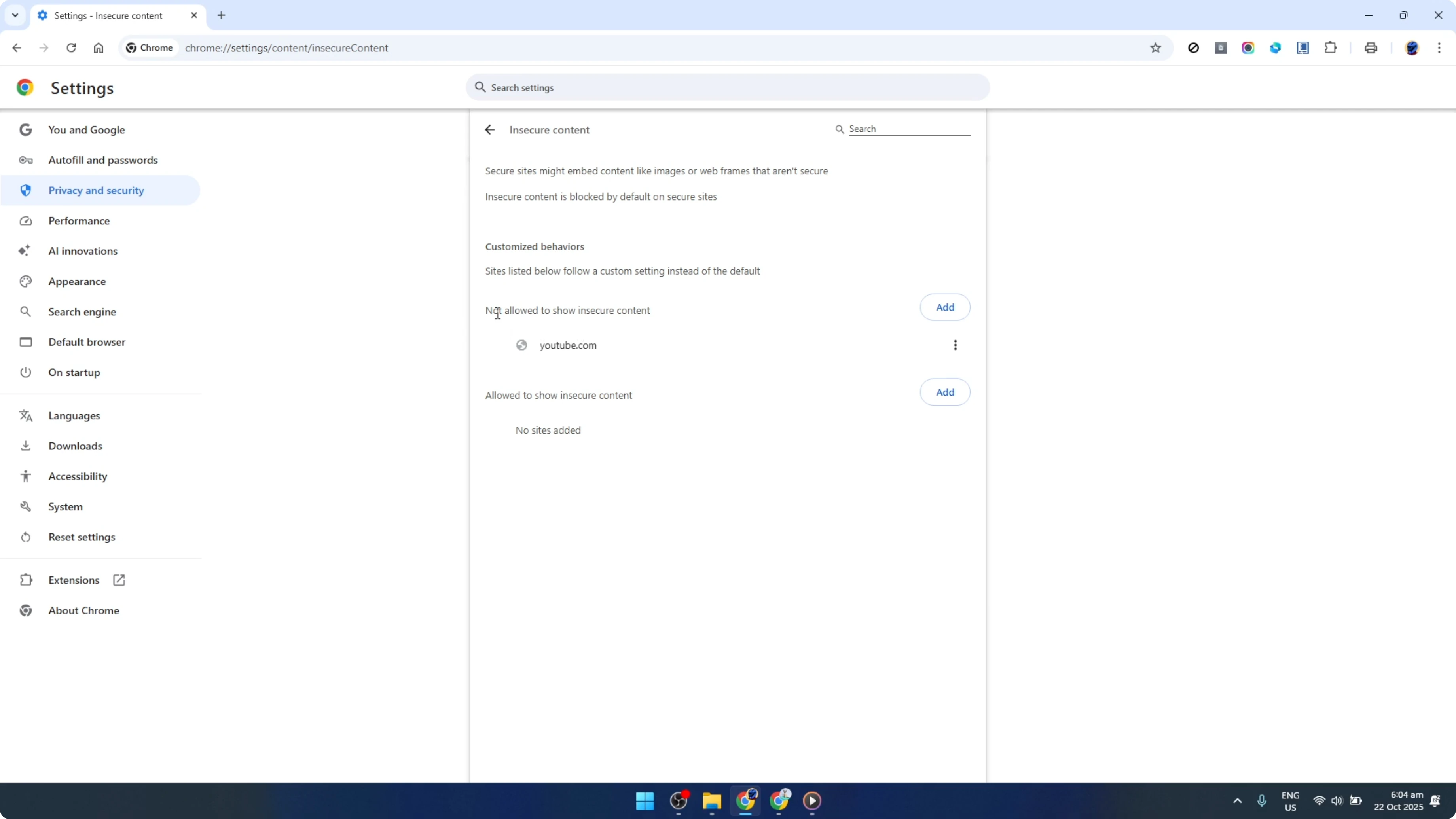 Screenshot from How To Unblock Blocked Websites On Google Chrome [2026 Guide] at 98s