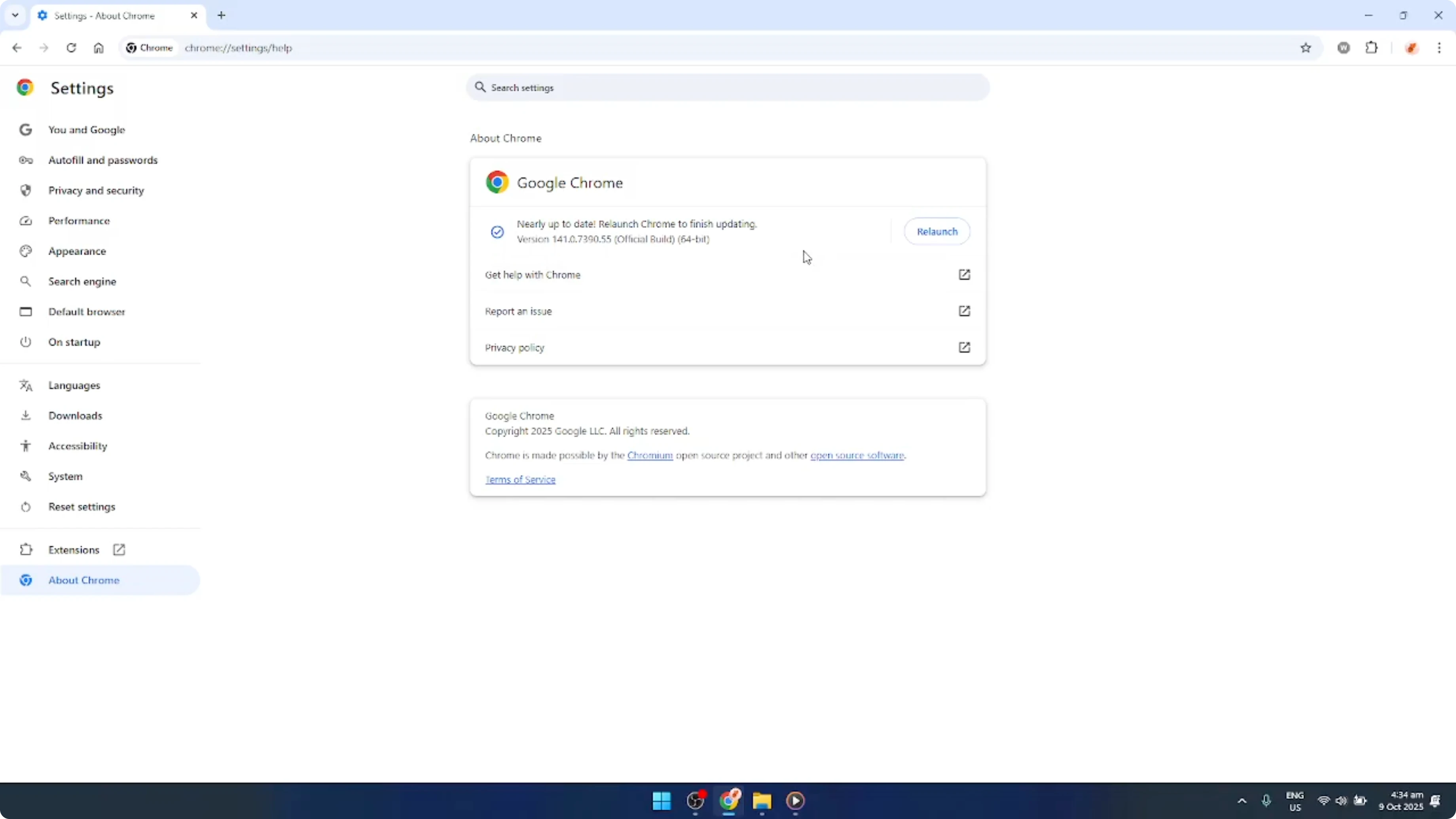 Screenshot from How To Update Google Chrome [2026 Guide] at 109s