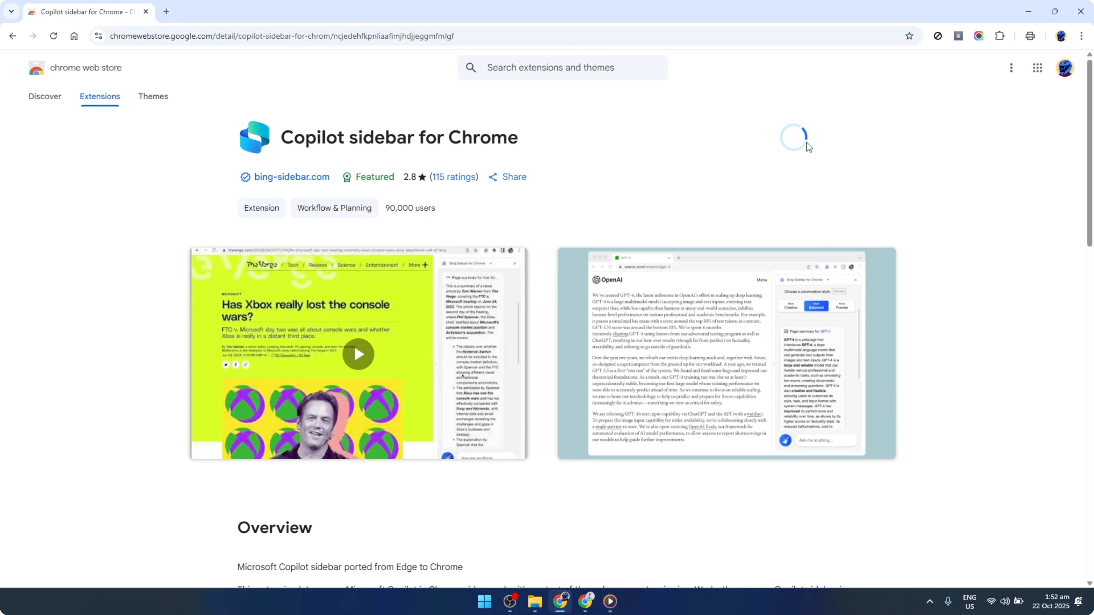 Screenshot from How To Use Copilot In Google Chrome [2026 Guide] at 60s