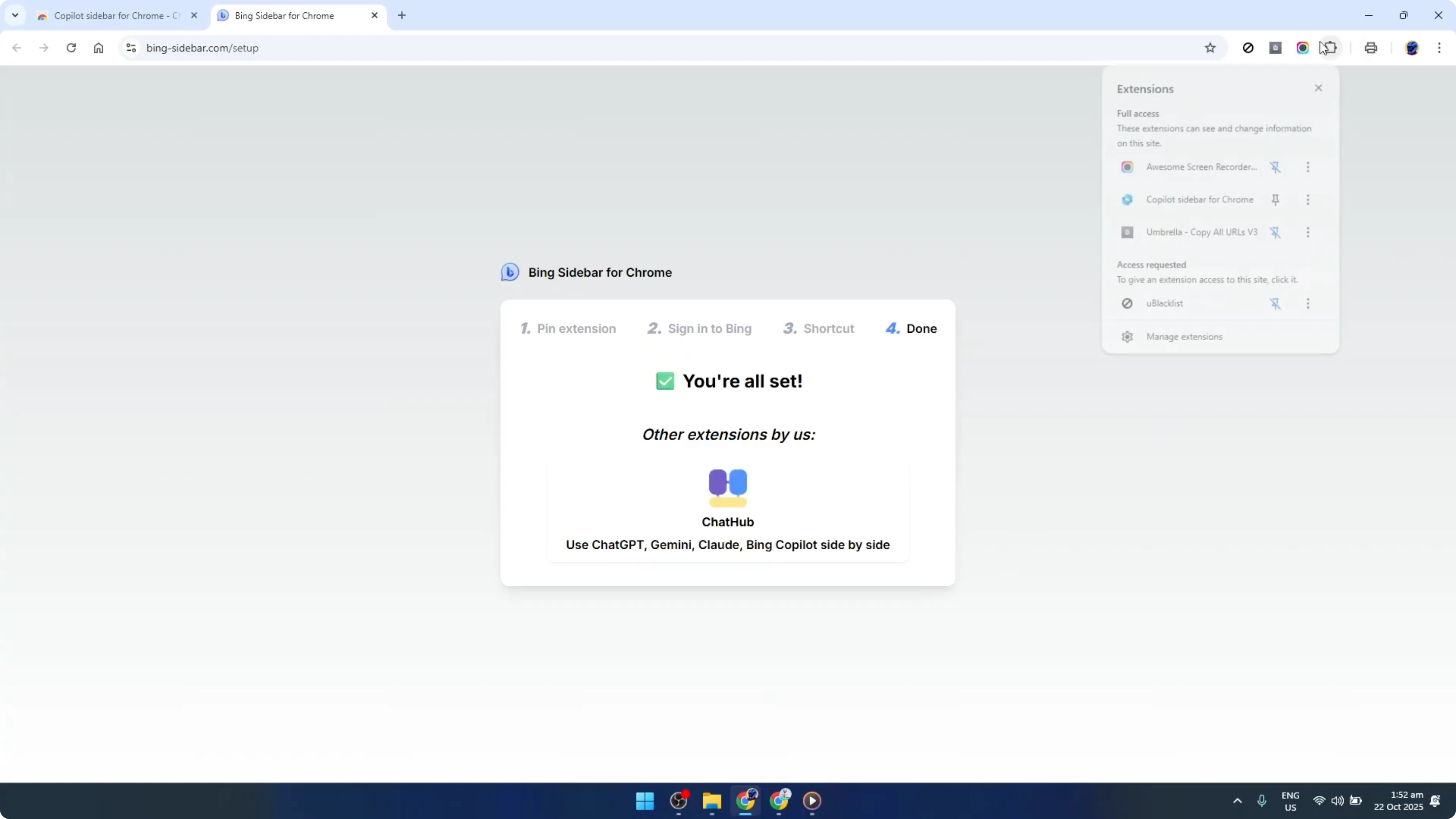 Screenshot from How To Use Copilot In Google Chrome [2026 Guide] at 81s