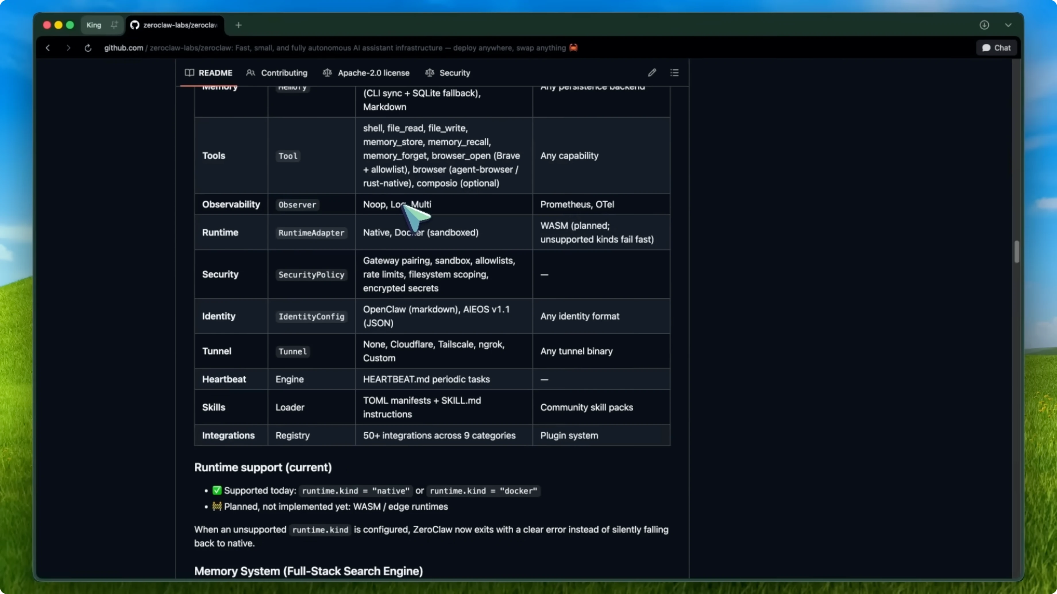 Screenshot from ZeroClaw: Could This Be the Best OpenClaw Alternative? at 200s