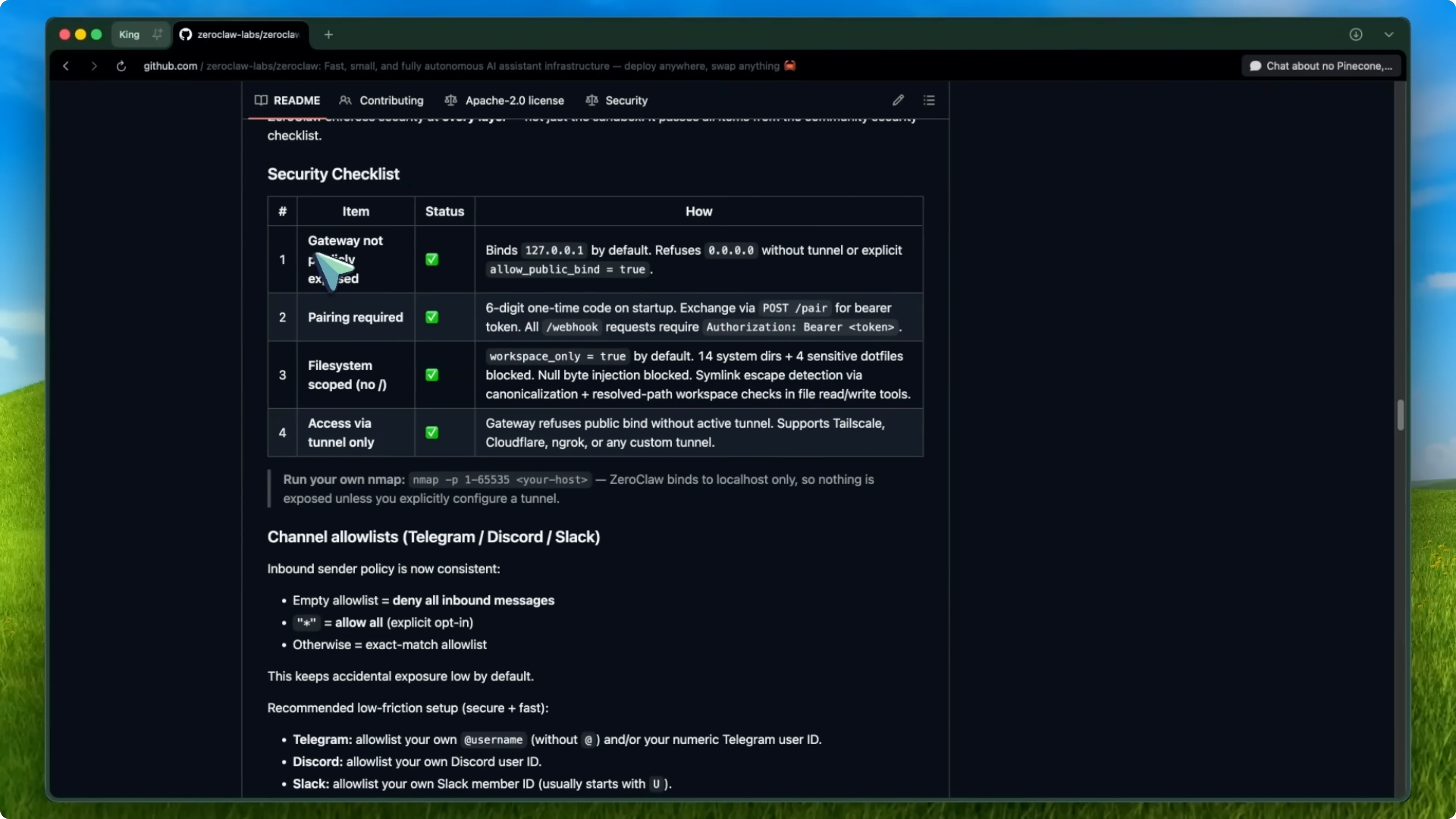 Screenshot from ZeroClaw: Could This Be the Best OpenClaw Alternative? at 273s