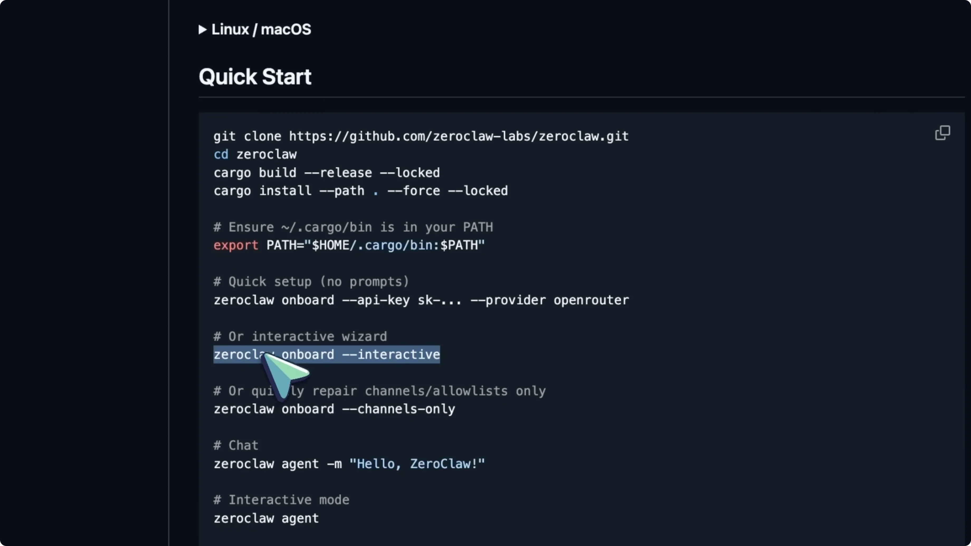 Screenshot from ZeroClaw: Could This Be the Best OpenClaw Alternative? at 357s