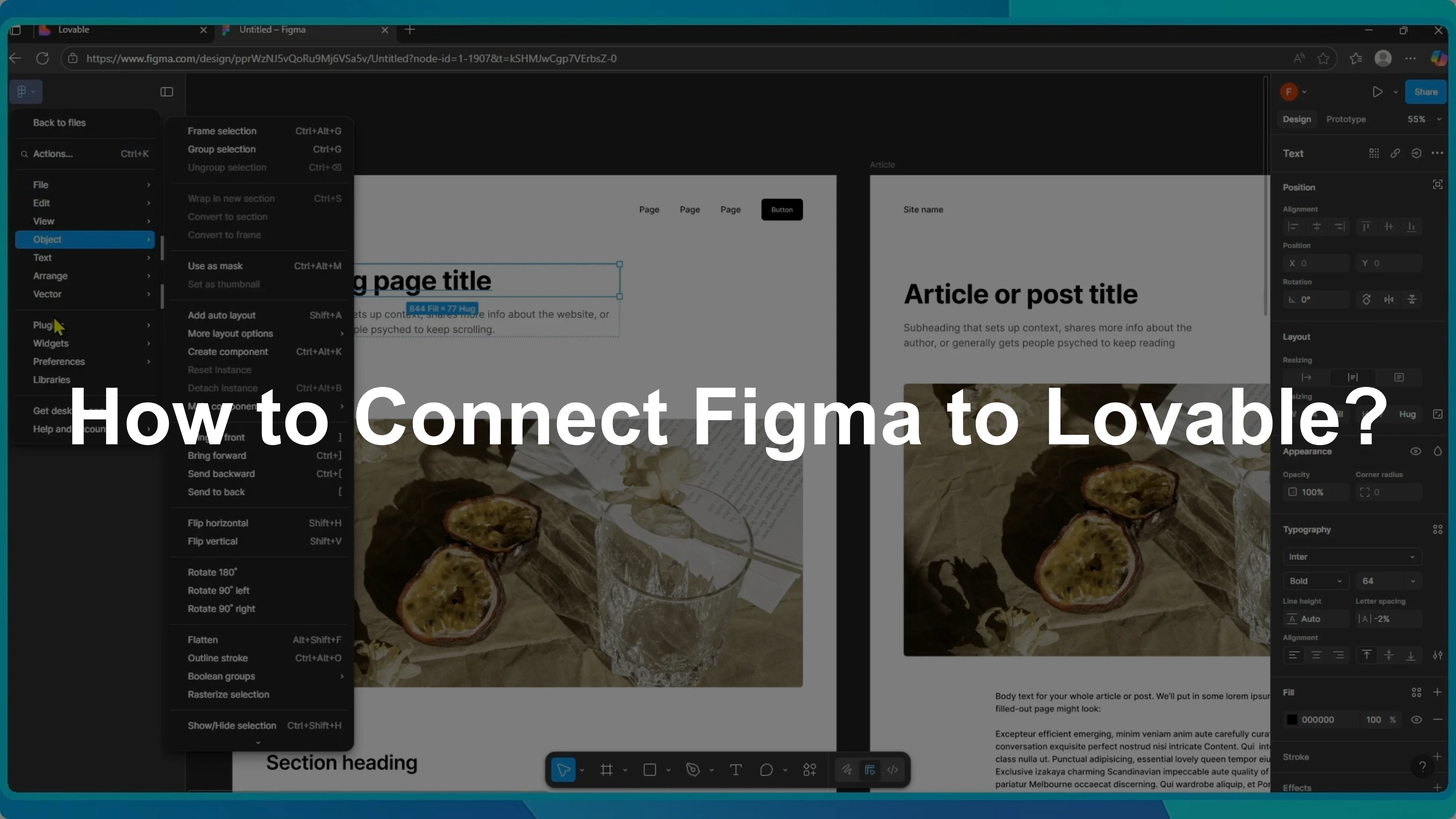 How to Connect Figma to Lovable?