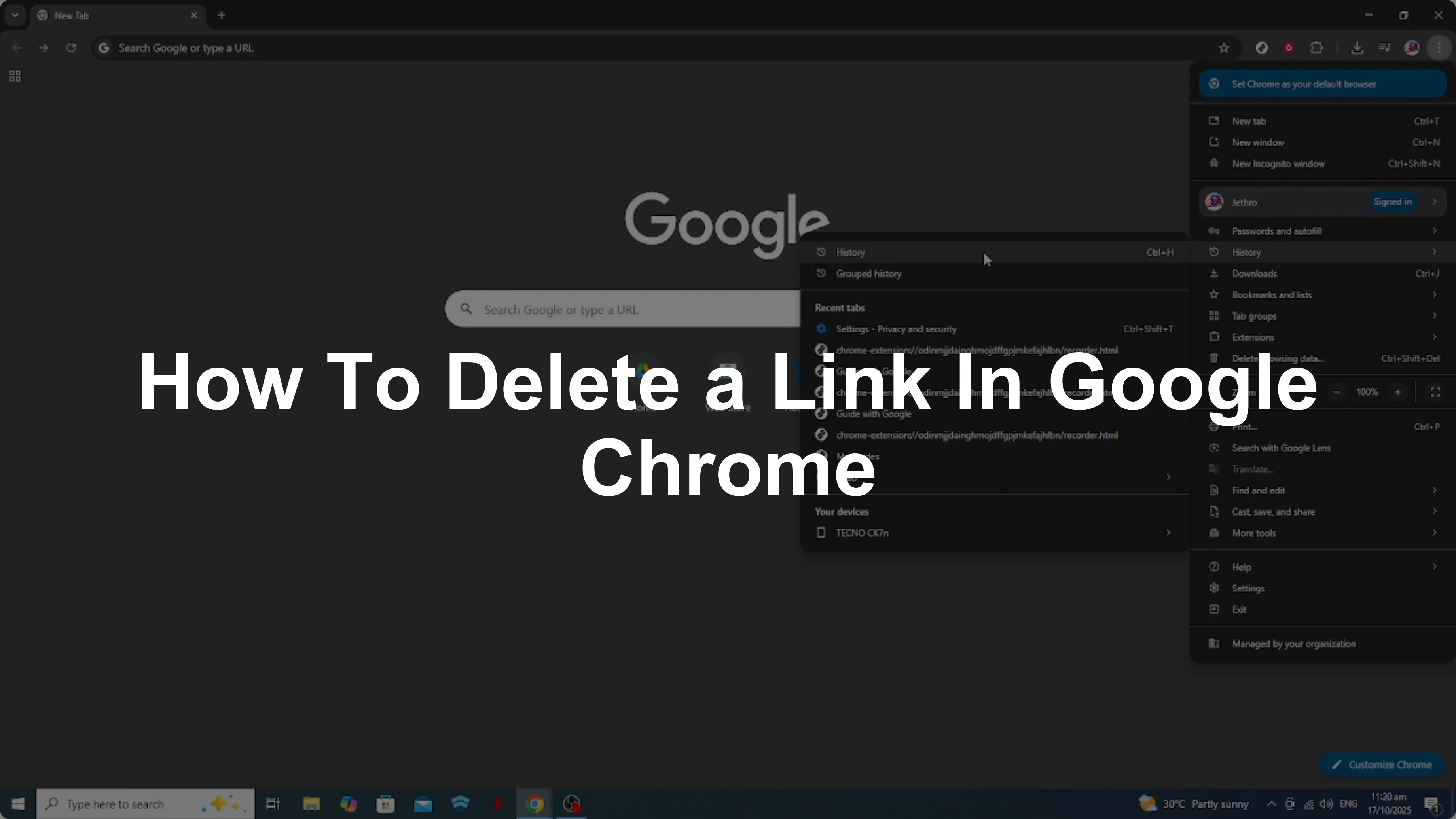 How To Delete a Link In Google Chrome [2026 Guide]