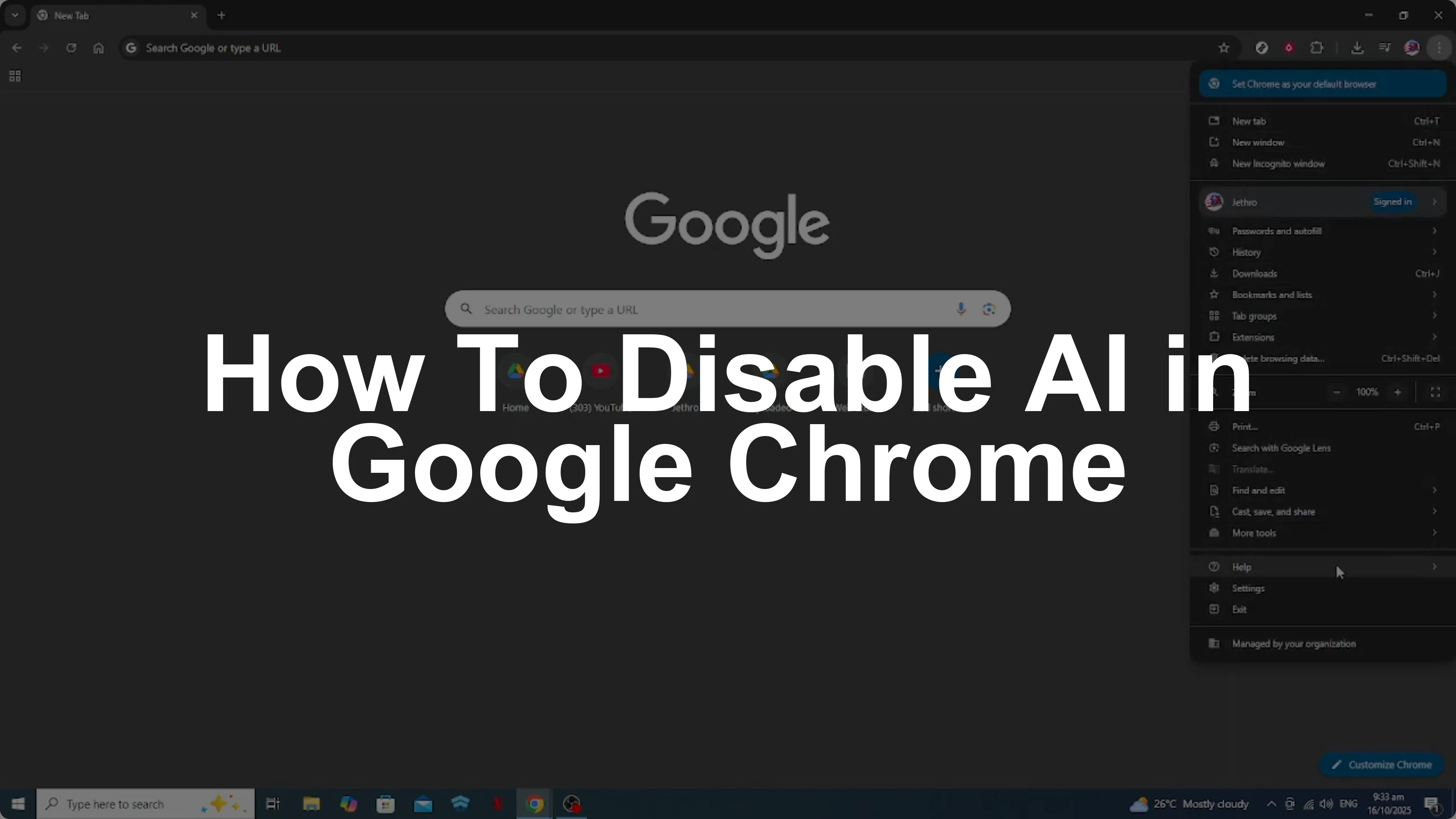 How To Disable AI in Google Chrome [2026 Guide]