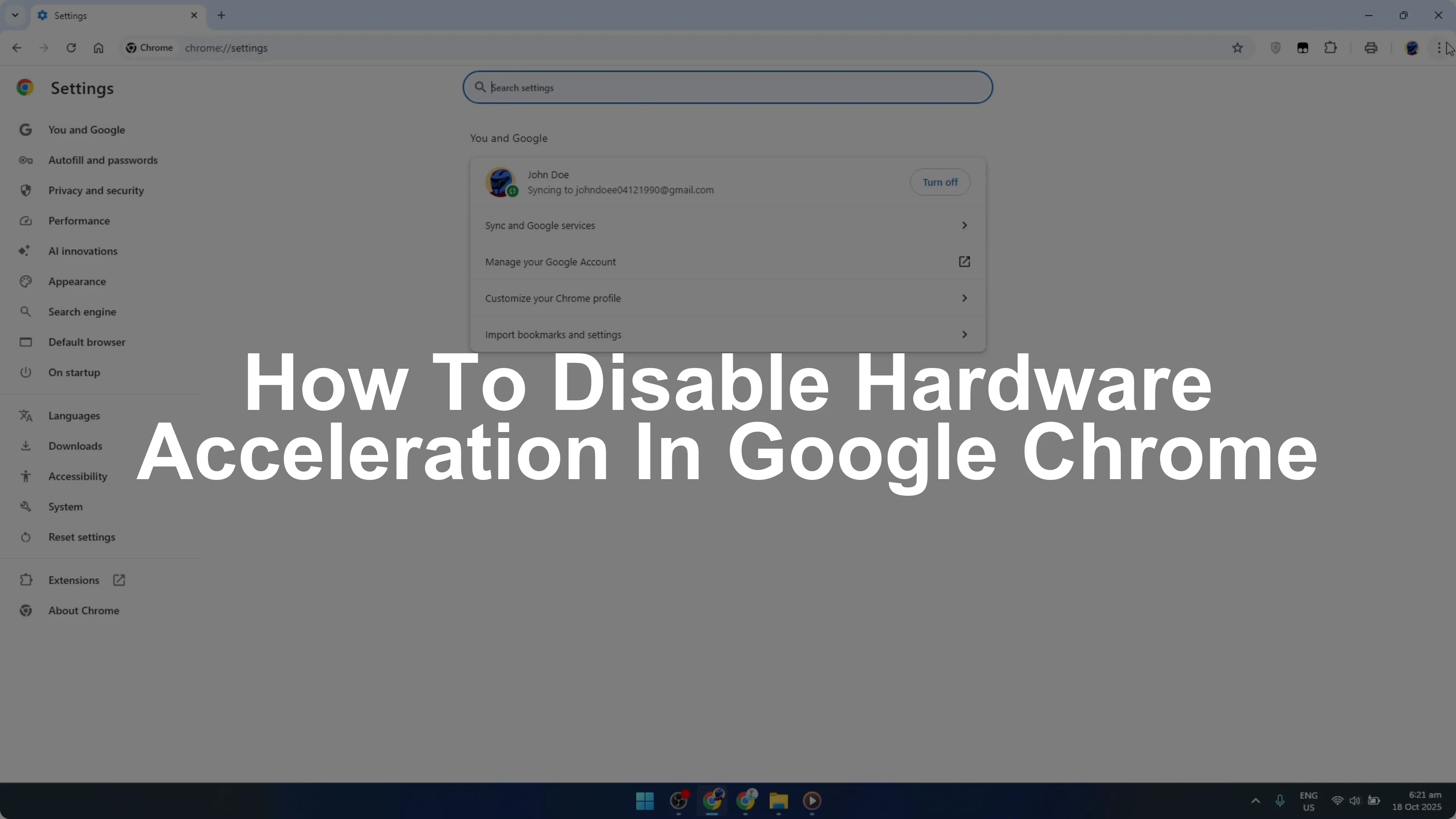 How To Disable Hardware Acceleration In Google Chrome [2026 Guide]