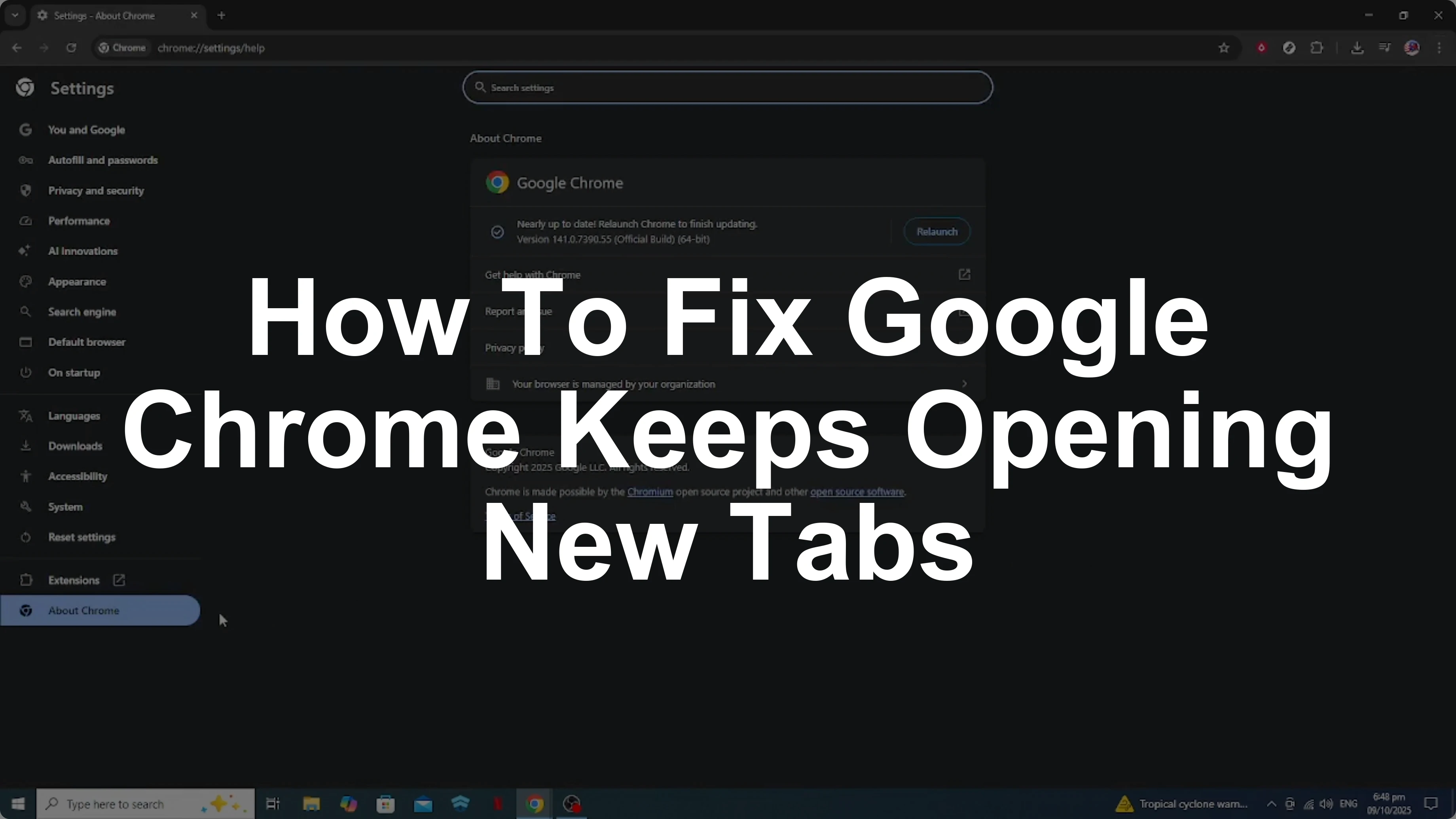 How To Fix Google Chrome Keeps Opening New Tabs [2026 Guide]