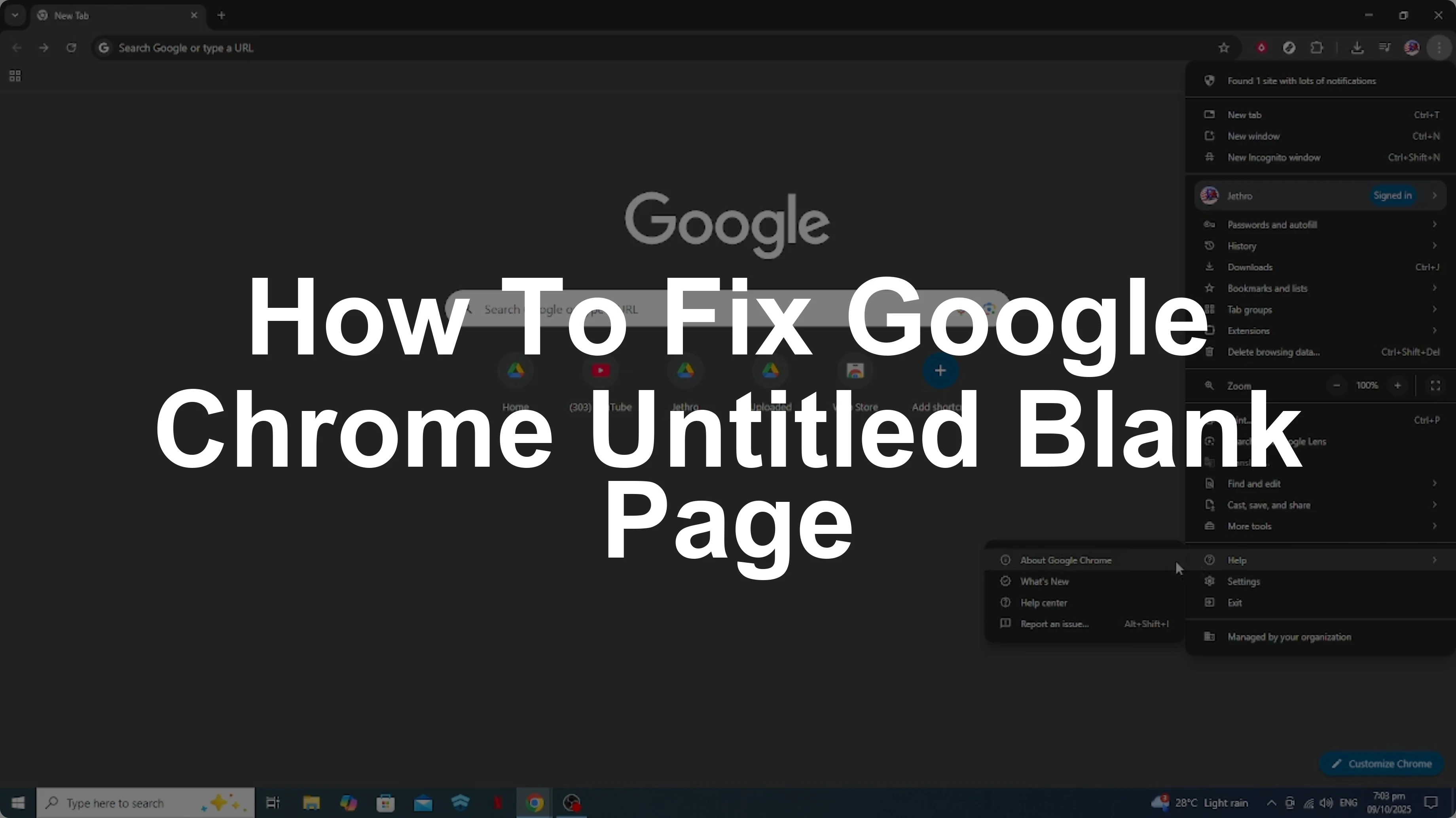How To Fix Google Chrome Untitled Blank Page [2026 Guide]