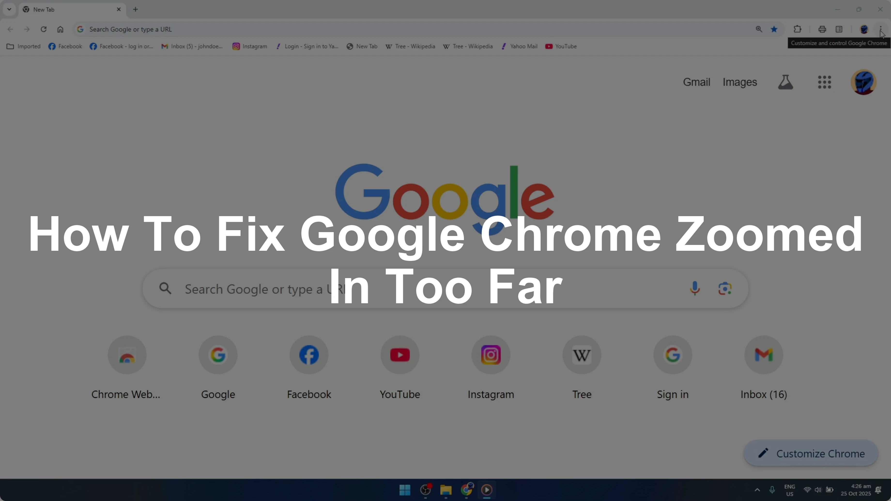 How To Fix Google Chrome Zoomed In Too Far [2026 Guide]