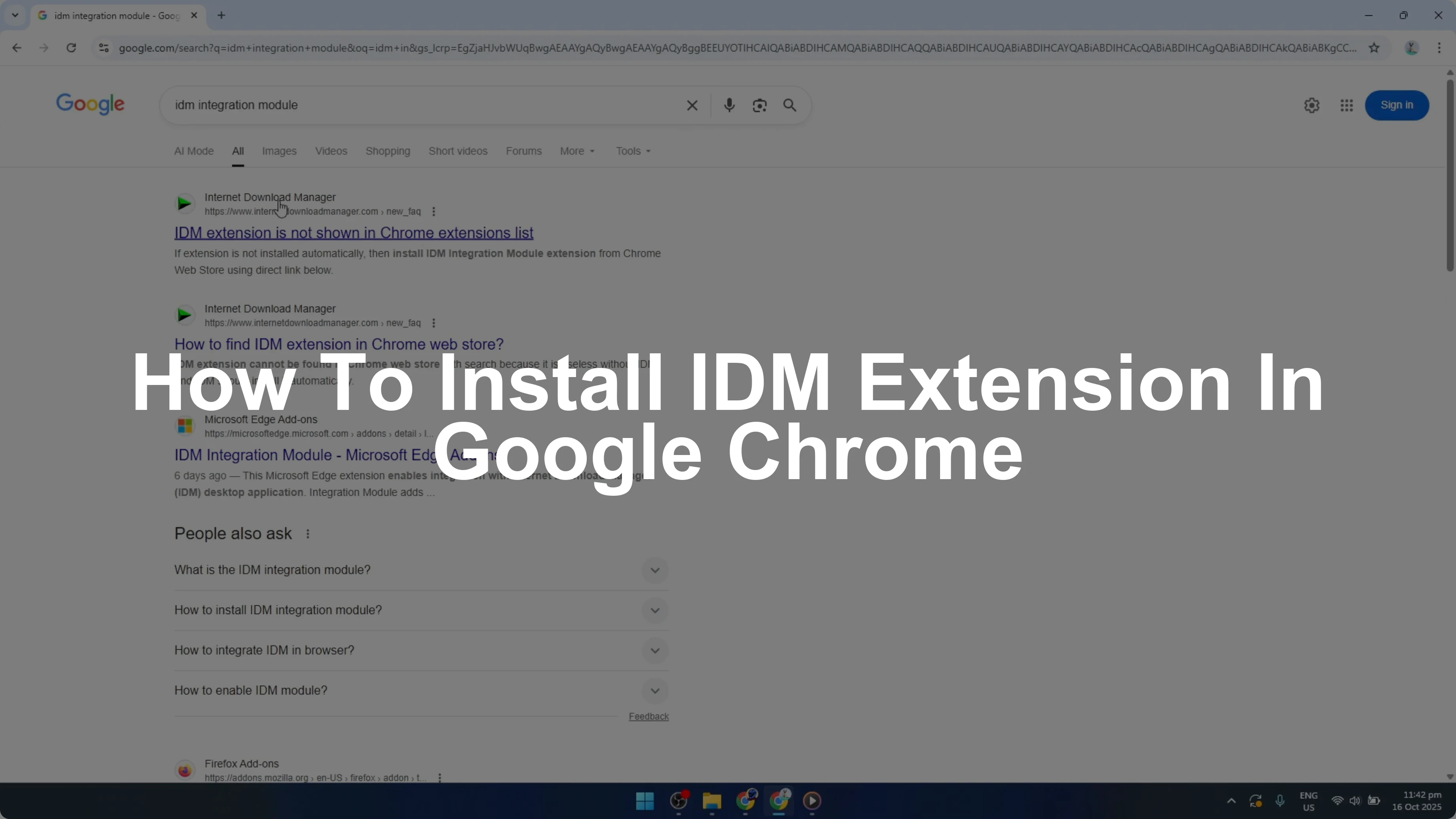 How To Install IDM Extension In Google Chrome [2026 Guide]