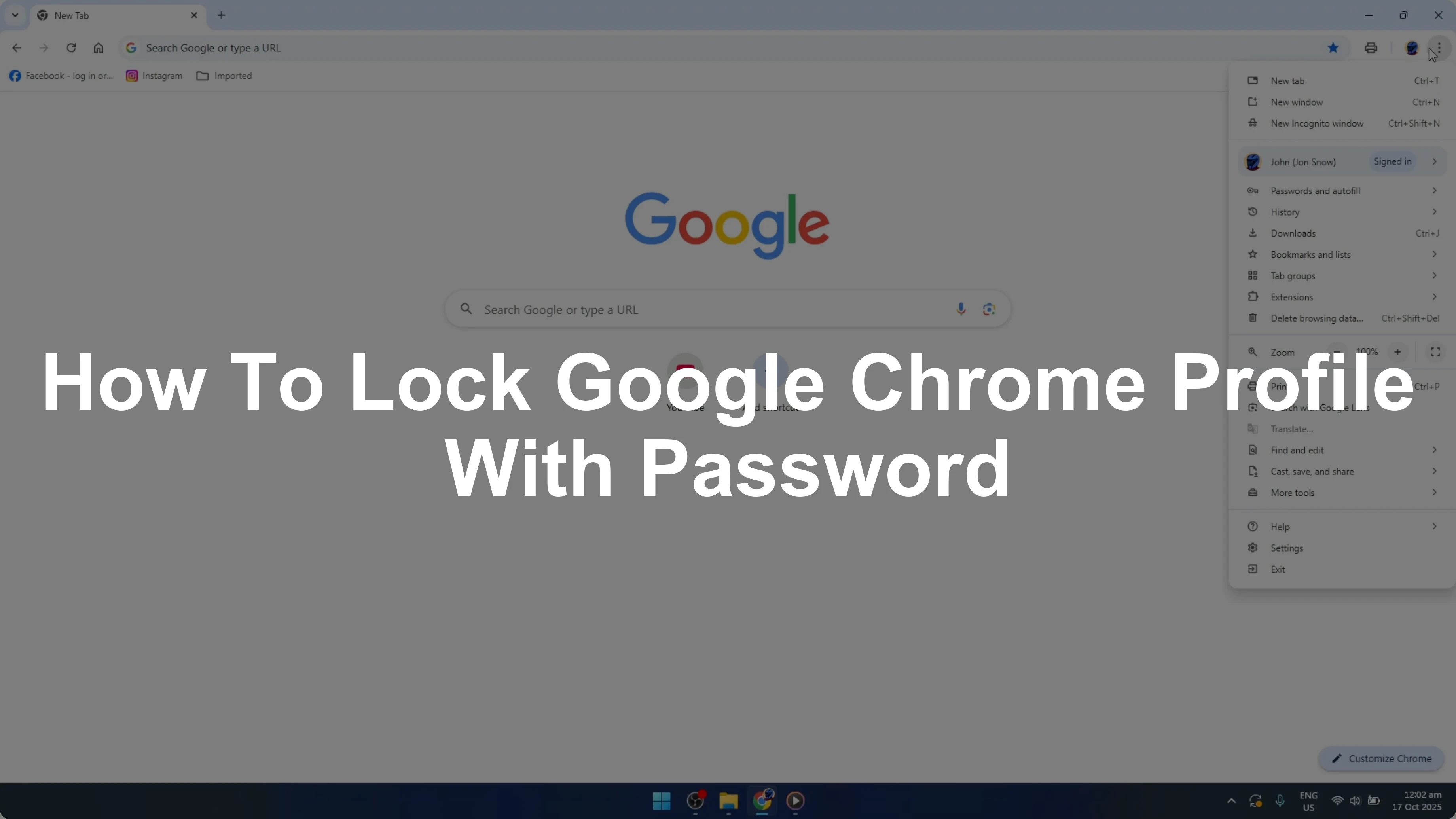 How To Lock Google Chrome Profile With Password [2026 Guide]