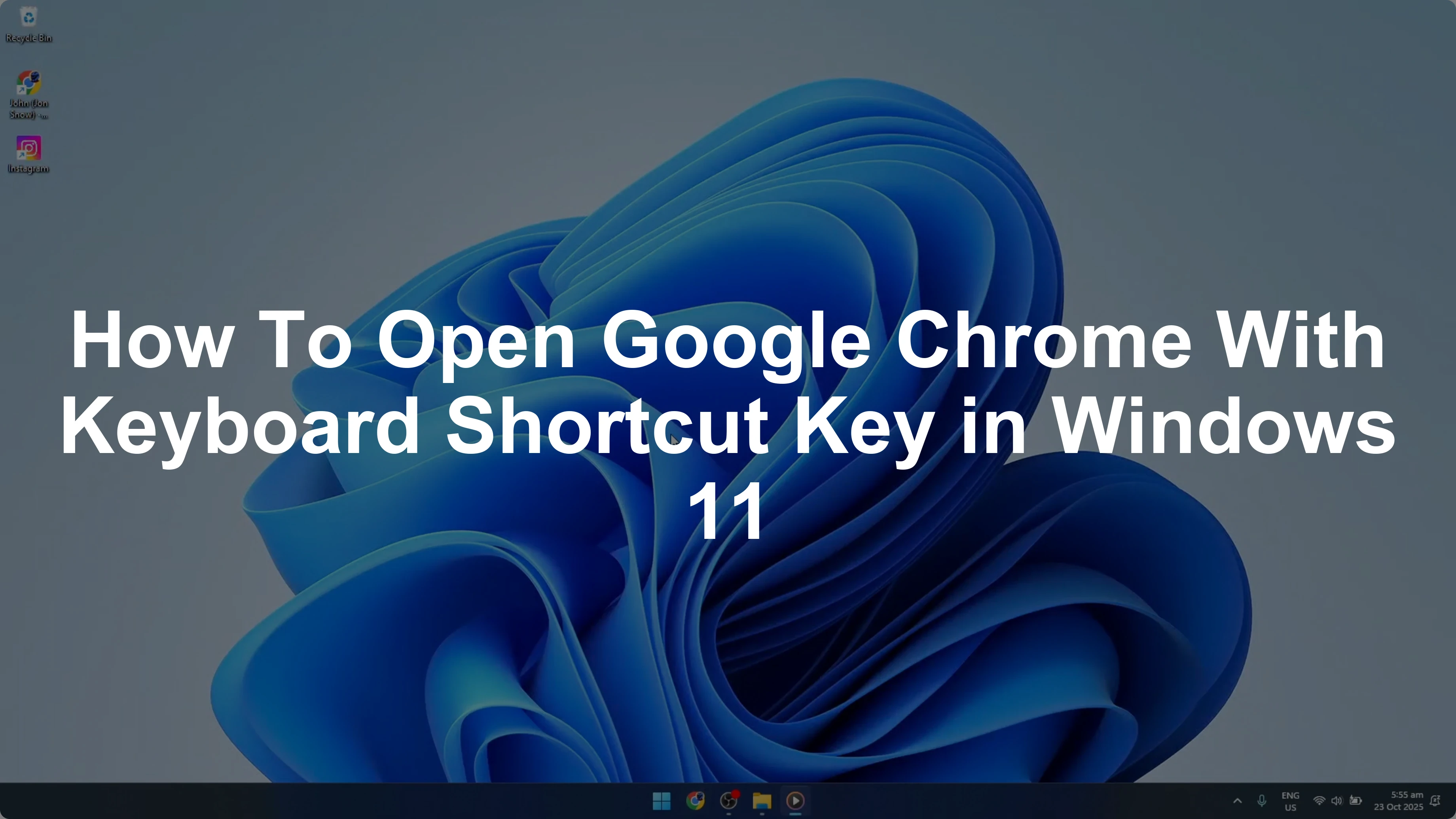 How To Open Google Chrome With Keyboard Shortcut Key in Windows 11 [2026 Guide]
