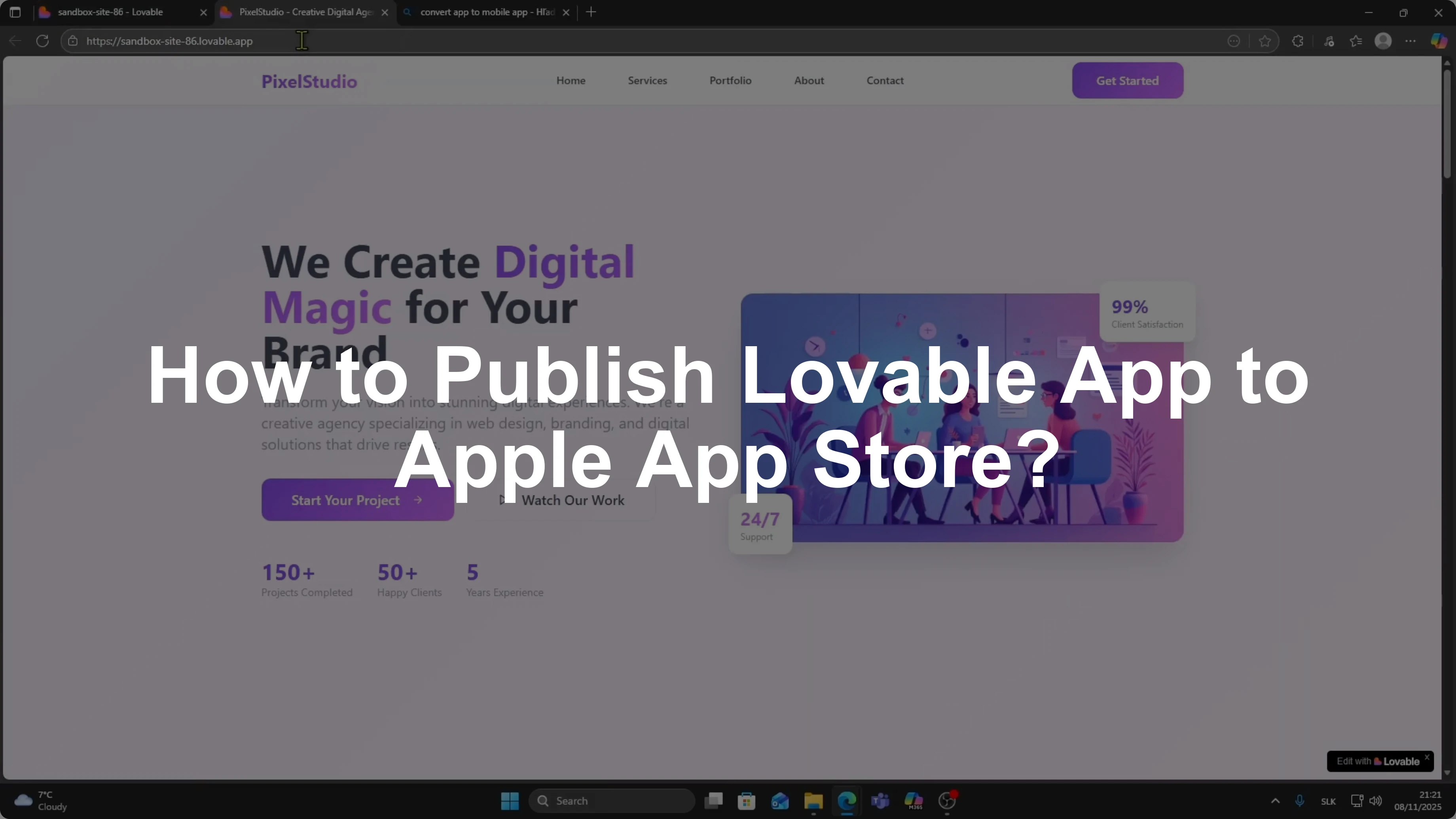 How to Publish Lovable App to Apple App Store?