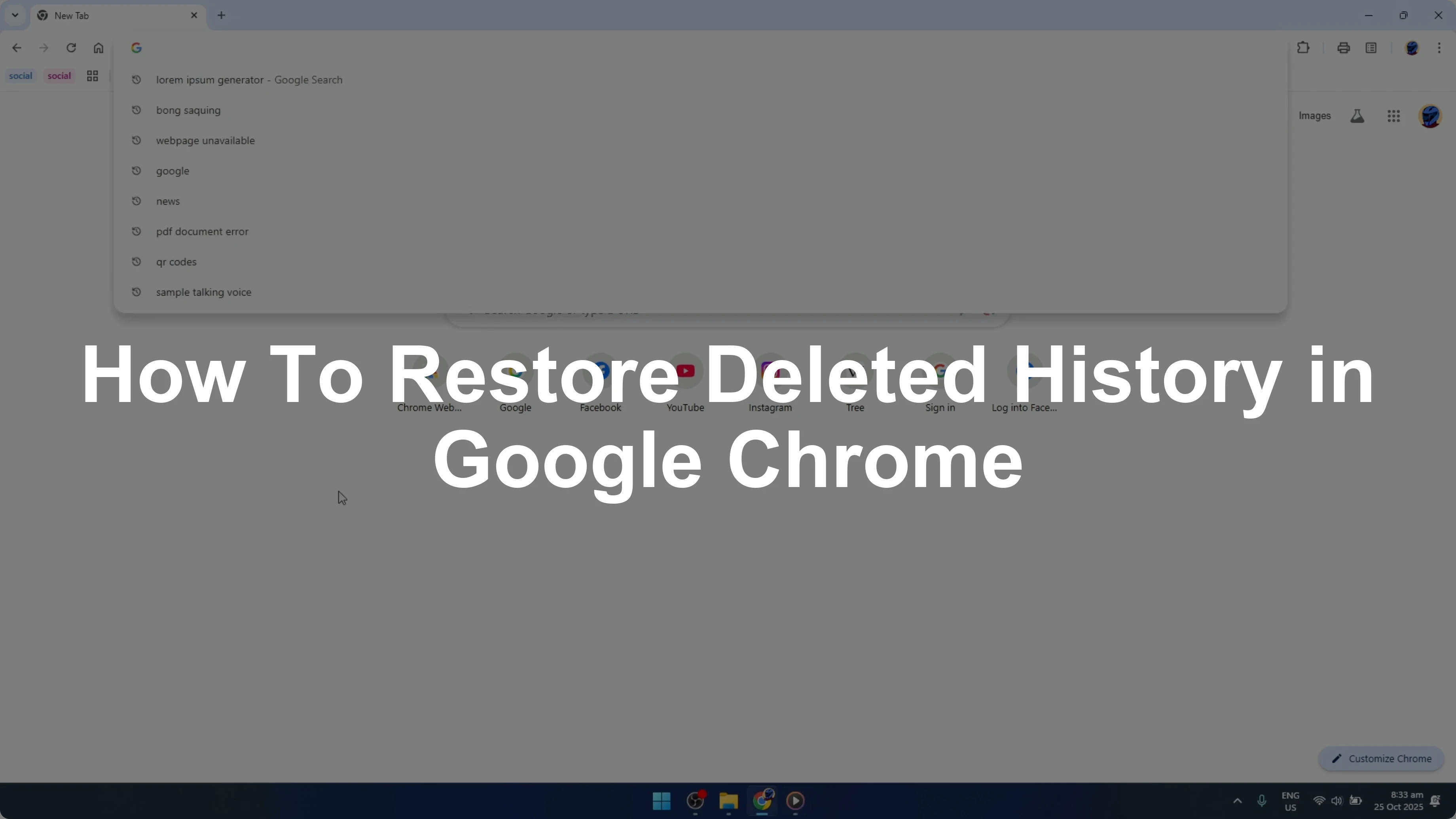 How To Restore Deleted History in Google Chrome [2026 Guide]