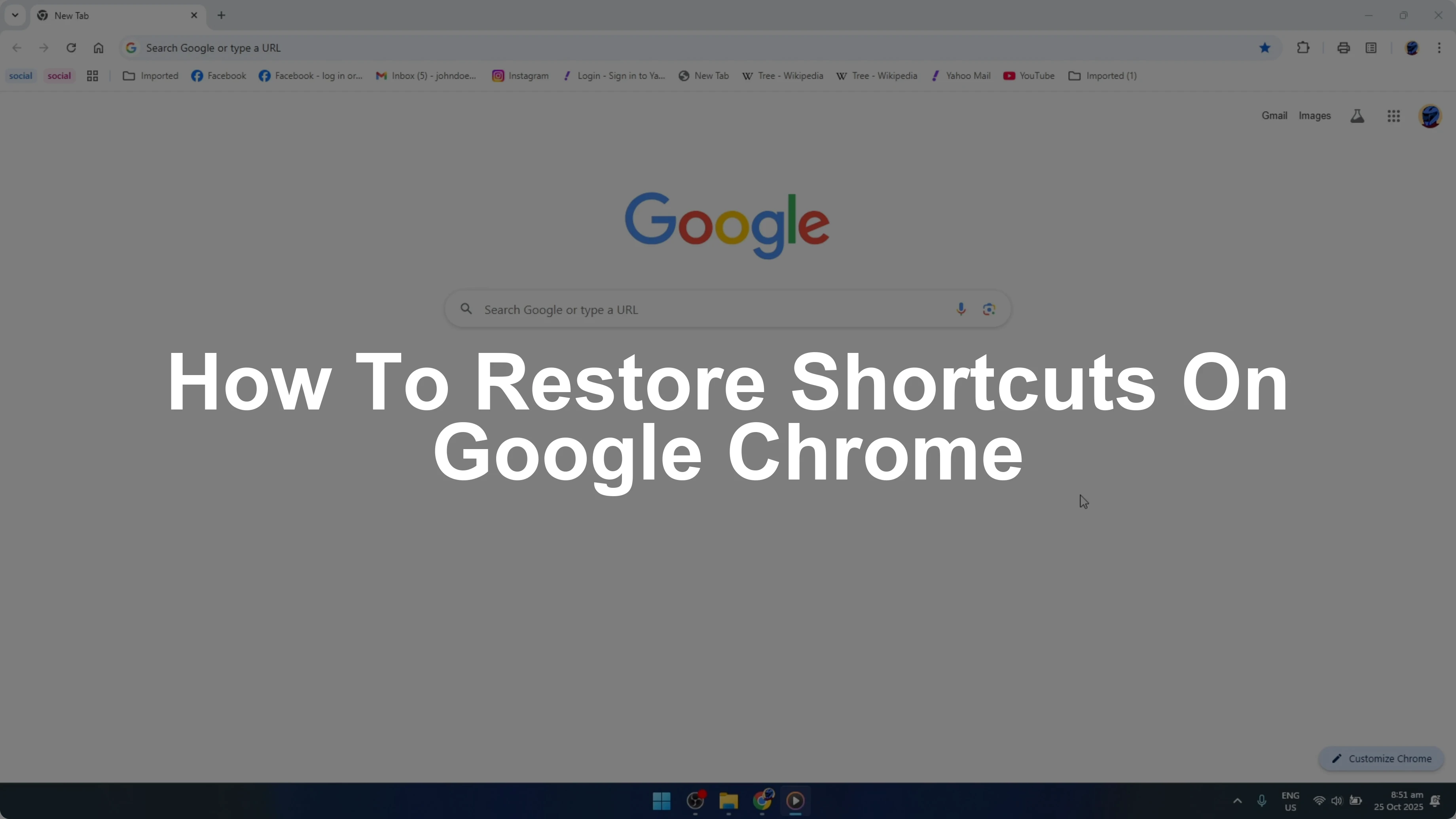 How To Restore Shortcuts On Google Chrome [2026 Guide]