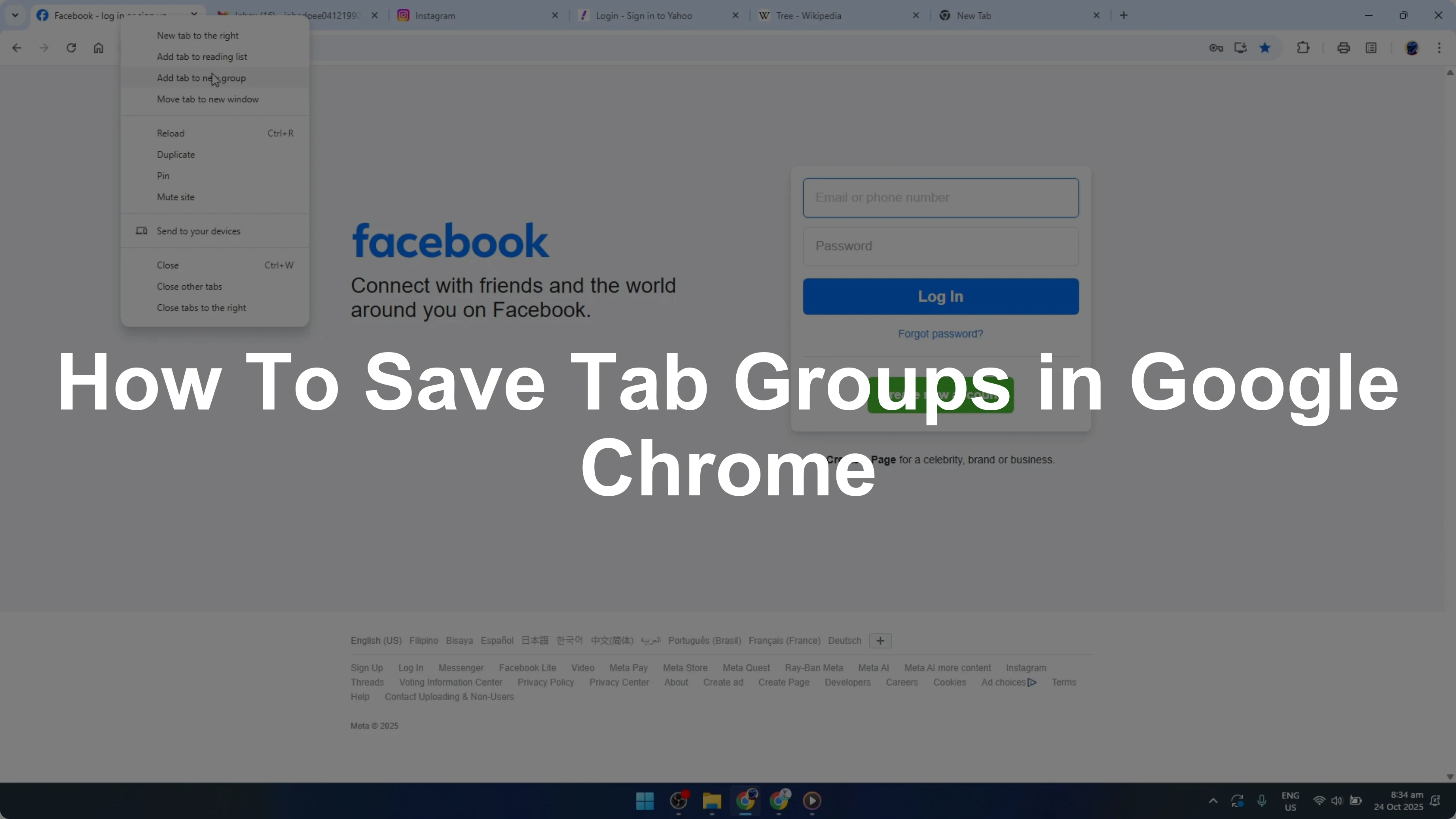 How To Save Tab Groups in Google Chrome [2026 Guide]
