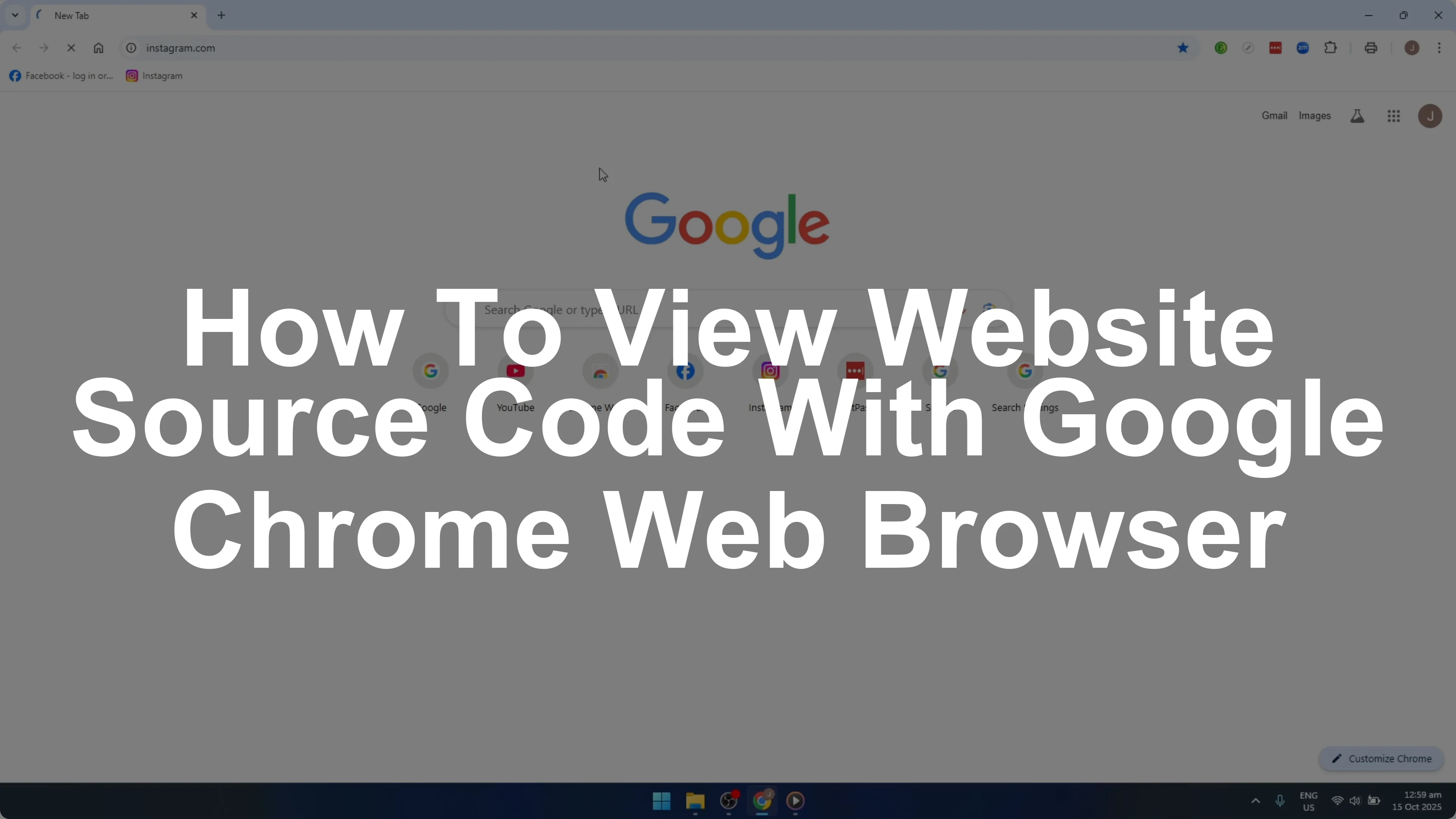 How To View Website Source Code With Google Chrome Web Browser [2026 Guide]