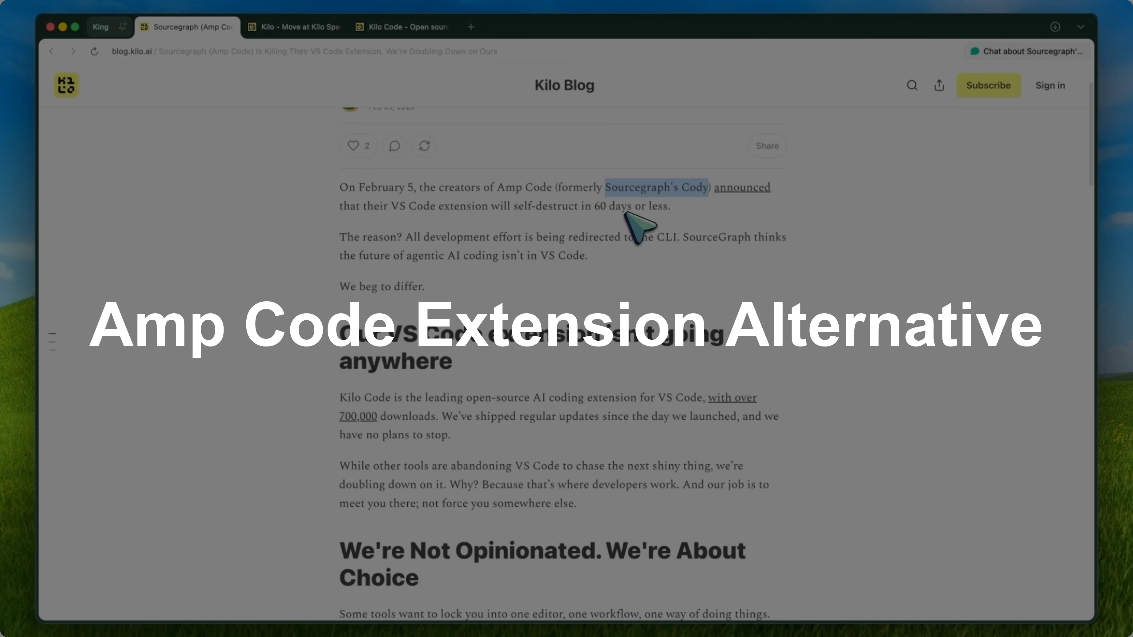 Is Amp Code Extension Ending? Your Next Best Alternative